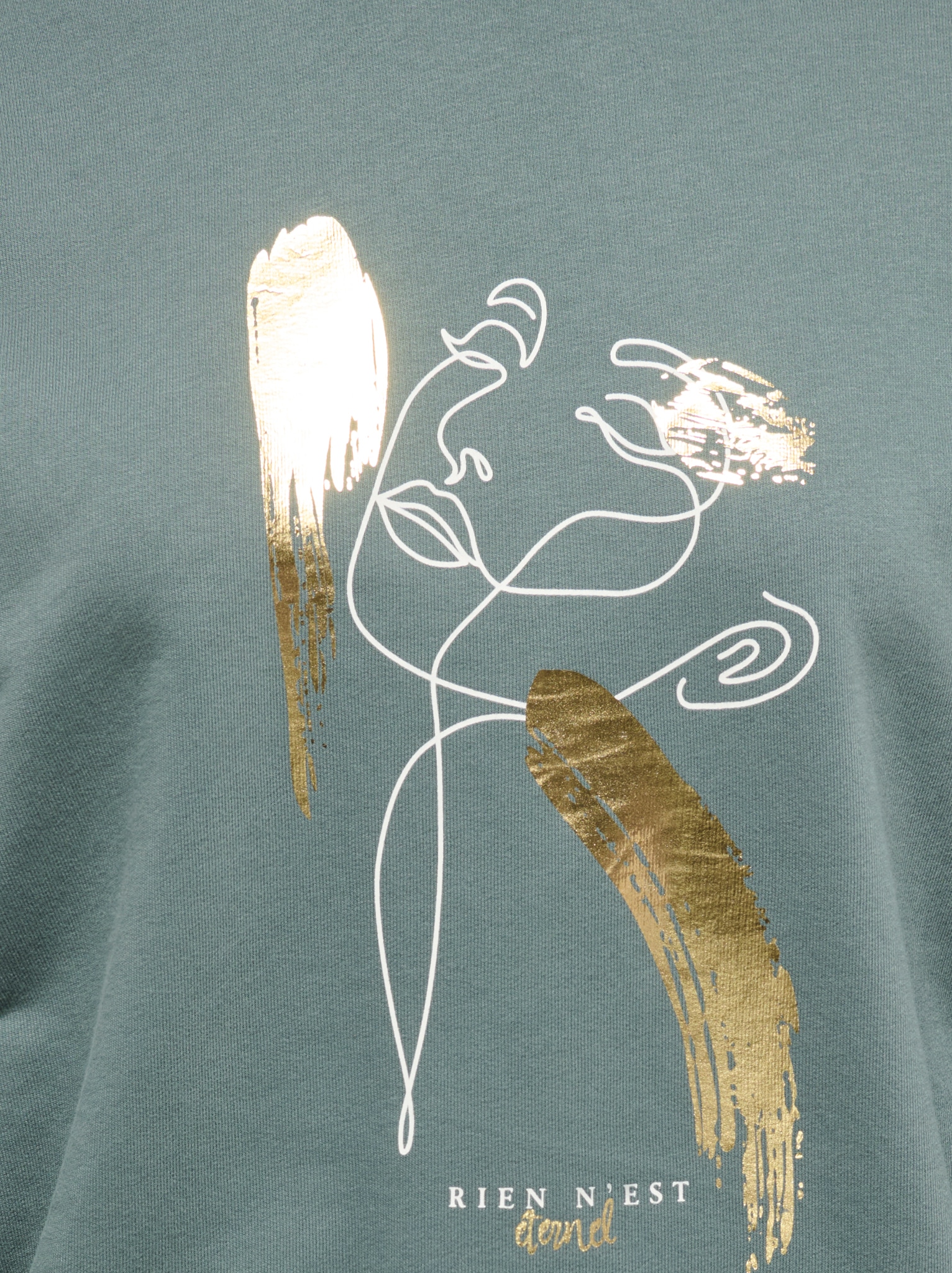 ONLY Sweatshirt »ONLBROOKY L/S PRINT UB CS SWT«, Baumwollmischung, regular fit
