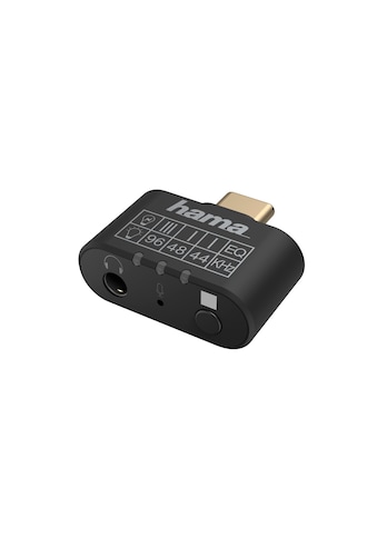 Hama Audio-Adapter »Equalizer, Mikrofon«, USB-C zu 3,5-mm-Klinke, USB-C-Stecker -... kaufen