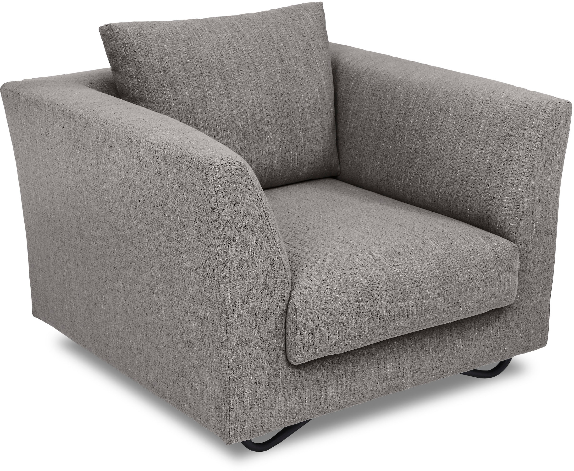 Alte Gerberei Sessel »Designsessel, Loungesessel im aufwendigen Design«, mit extravaganten Füße aus lackiertem Metall