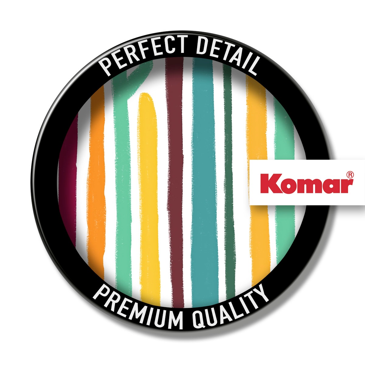 Komar Leinwandbild »Surf Blade - Größe 30 x 30 cm«, Natur, (1 St.), Keilrahmenbild mi Echtholzrahmen