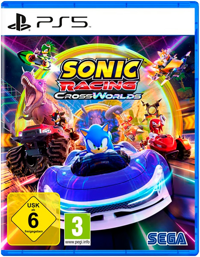 Sega Spielesoftware »Sonic Racing: CrossWorlds«, PlayStation 5