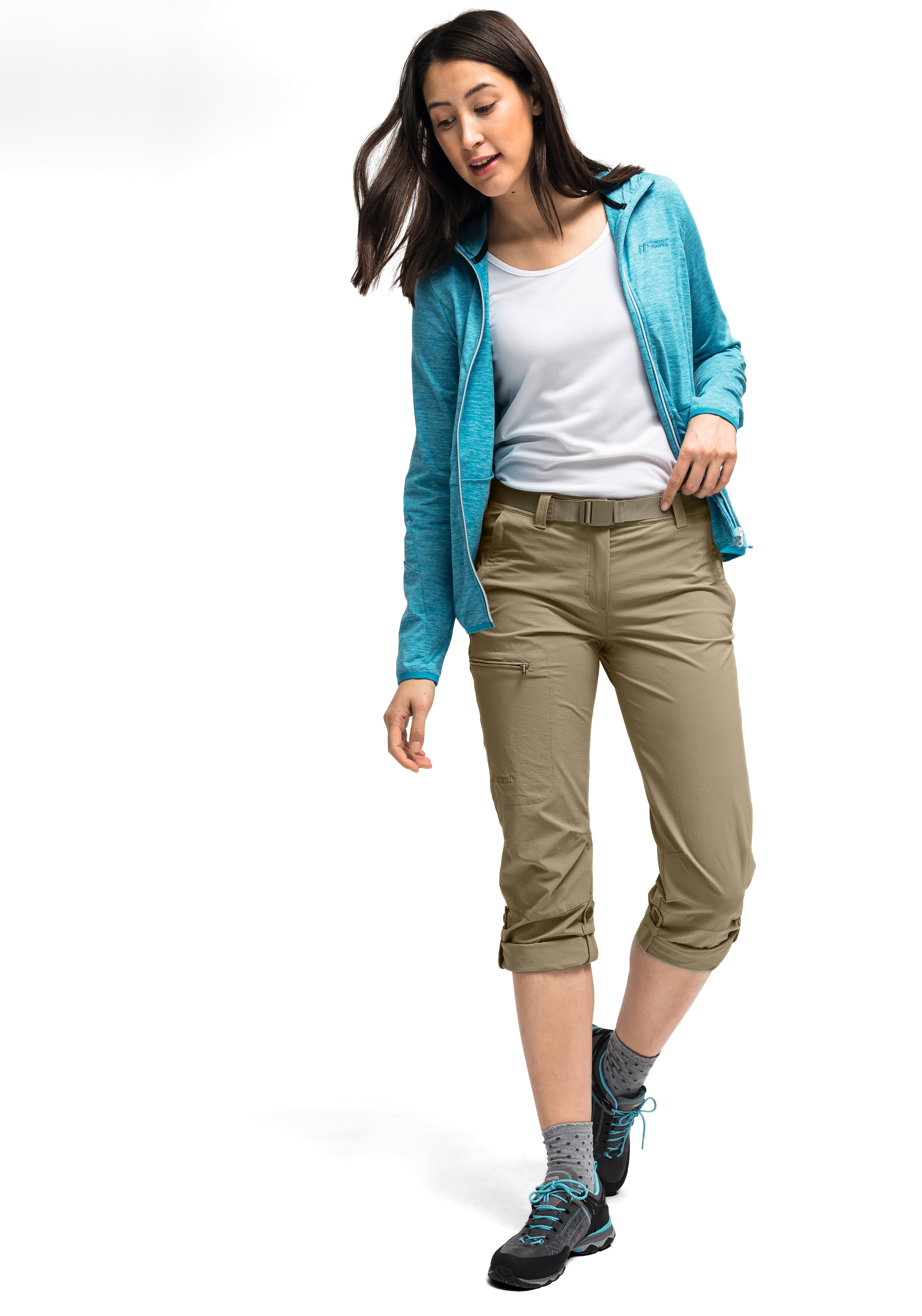 Maier Sports Funktionshose »Lulaka«  Damen Wanderhose, atmungsaktive Outdoor-Hose mit Roll up Funktion