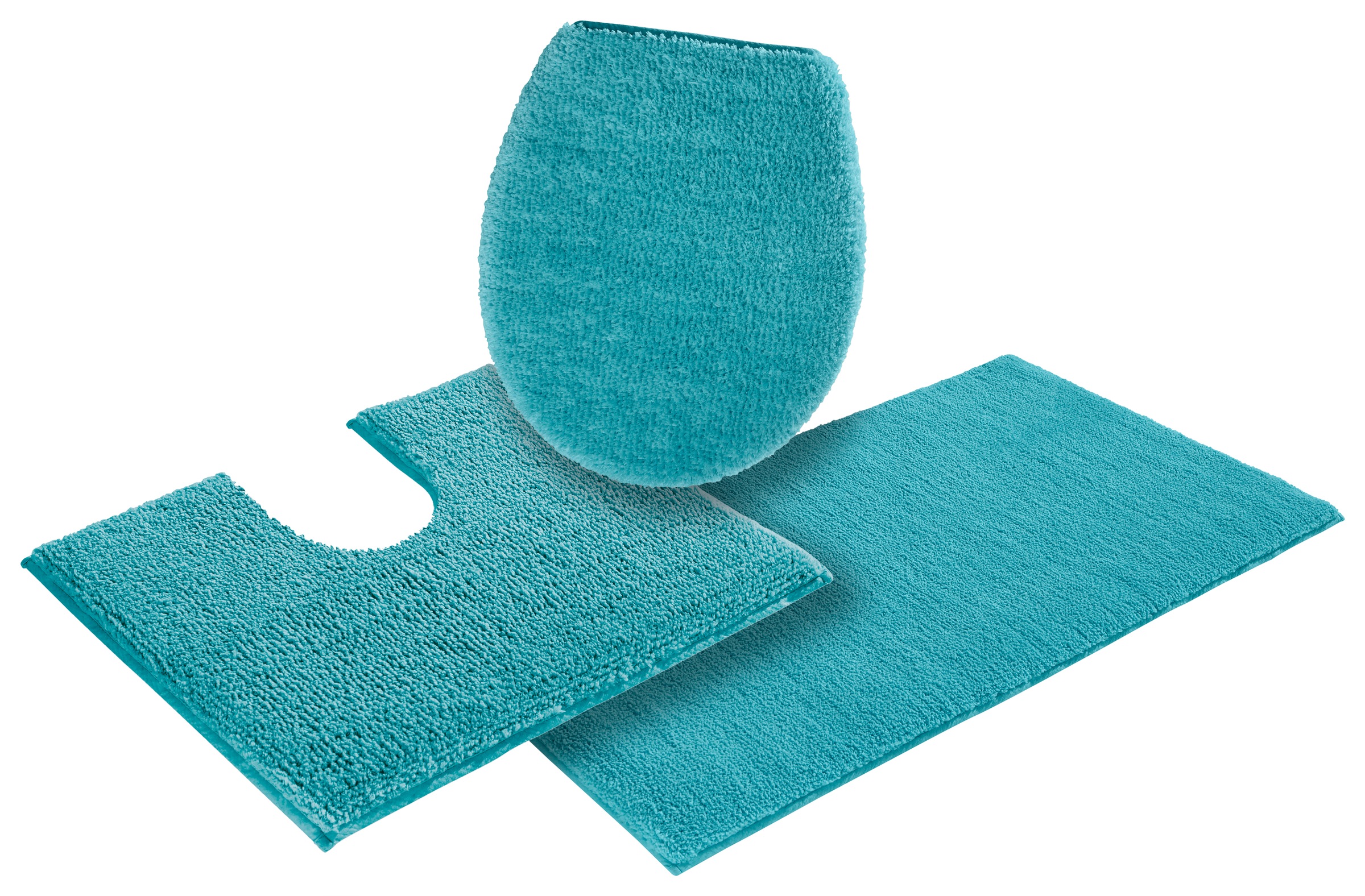 my home Badematte »Vanessa, Badvorleger, Badezimmer Teppich«, rutschhemmend günstig online kaufen