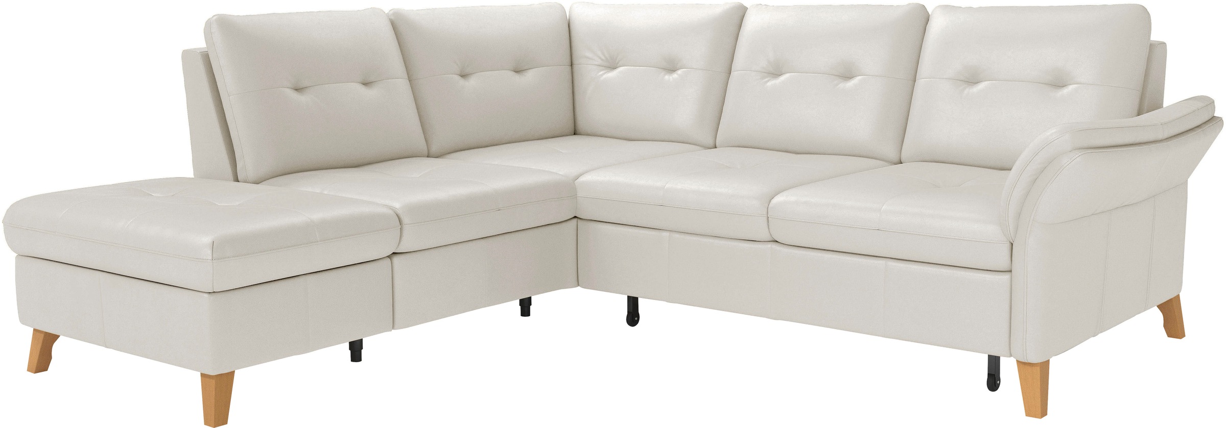sit&more Ecksofa »Göteborg«, inkl. Sitztiefenverstellung, wahlweise mit Bettfunktion & Bettkasten