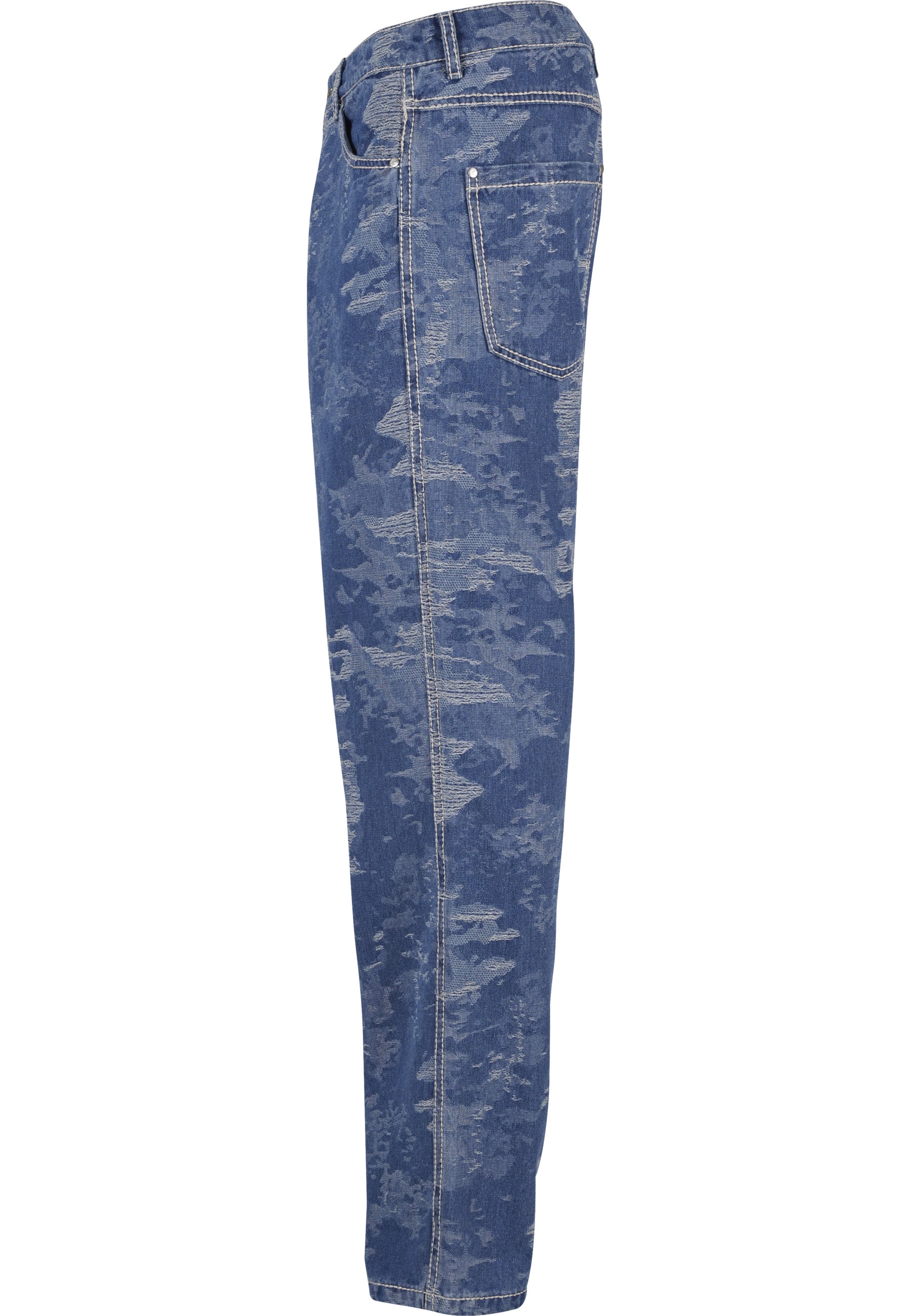 Karl Kani Stoffhose »Karl Kani OG K Distress Camo Five Pocket Denim«