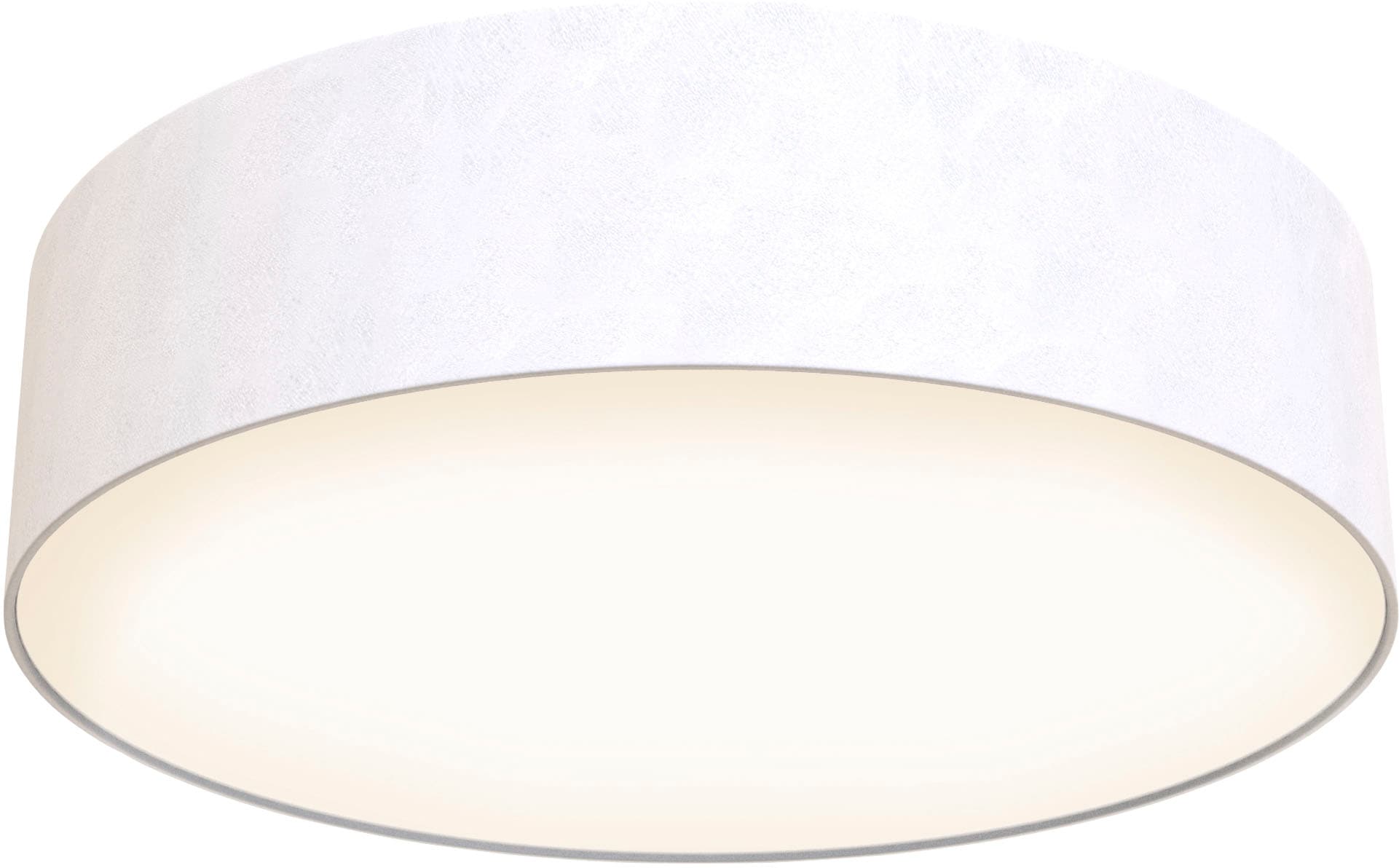 Briloner Leuchten LED Stoff-Deckenleuchte, 1 x LED-Modul, 18 Watt, 1600 Lumen, 3000 Kelvin (warmweiß)