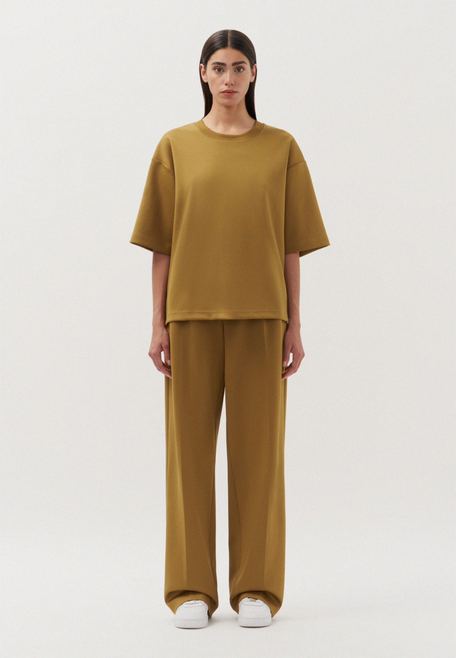 studio seidensticker »Studio« Kurzarm Rundhals Uni