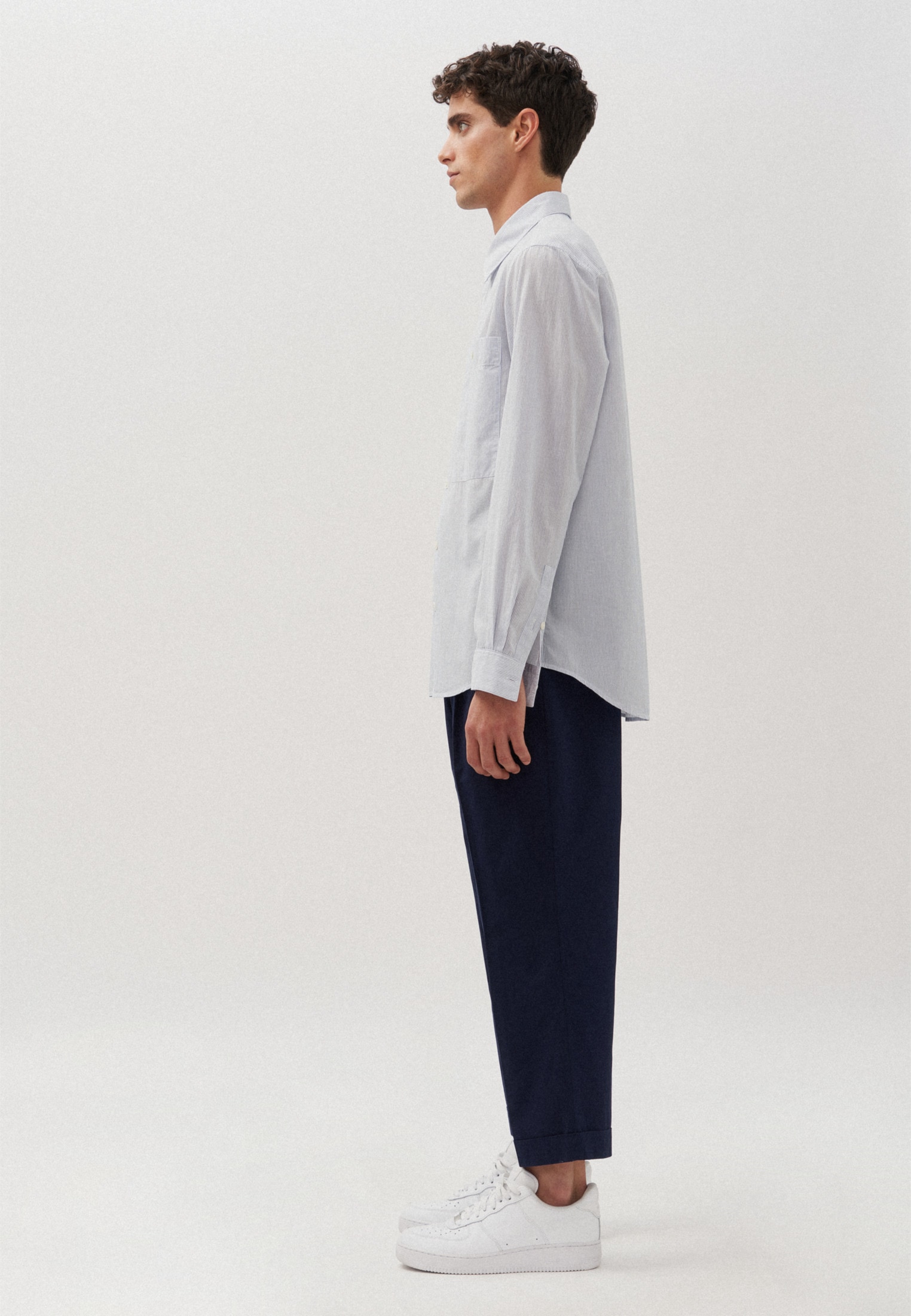 studio seidensticker Businesshemd »Studio« Regular Langarm Kentkragen Streifen