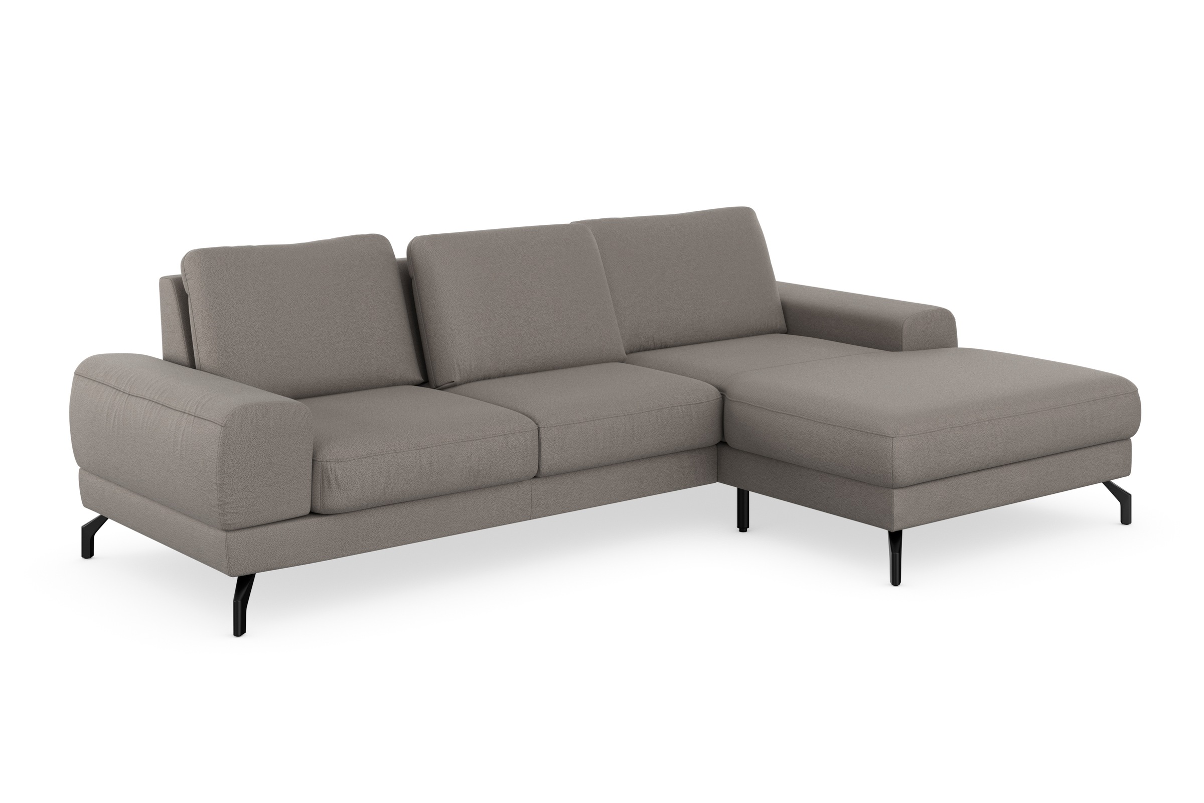 sit&more Ecksofa »Cinturo L-Form«, inklusive Sitztiefenverstellung und Federkern, Sitzhöhe 45 cm