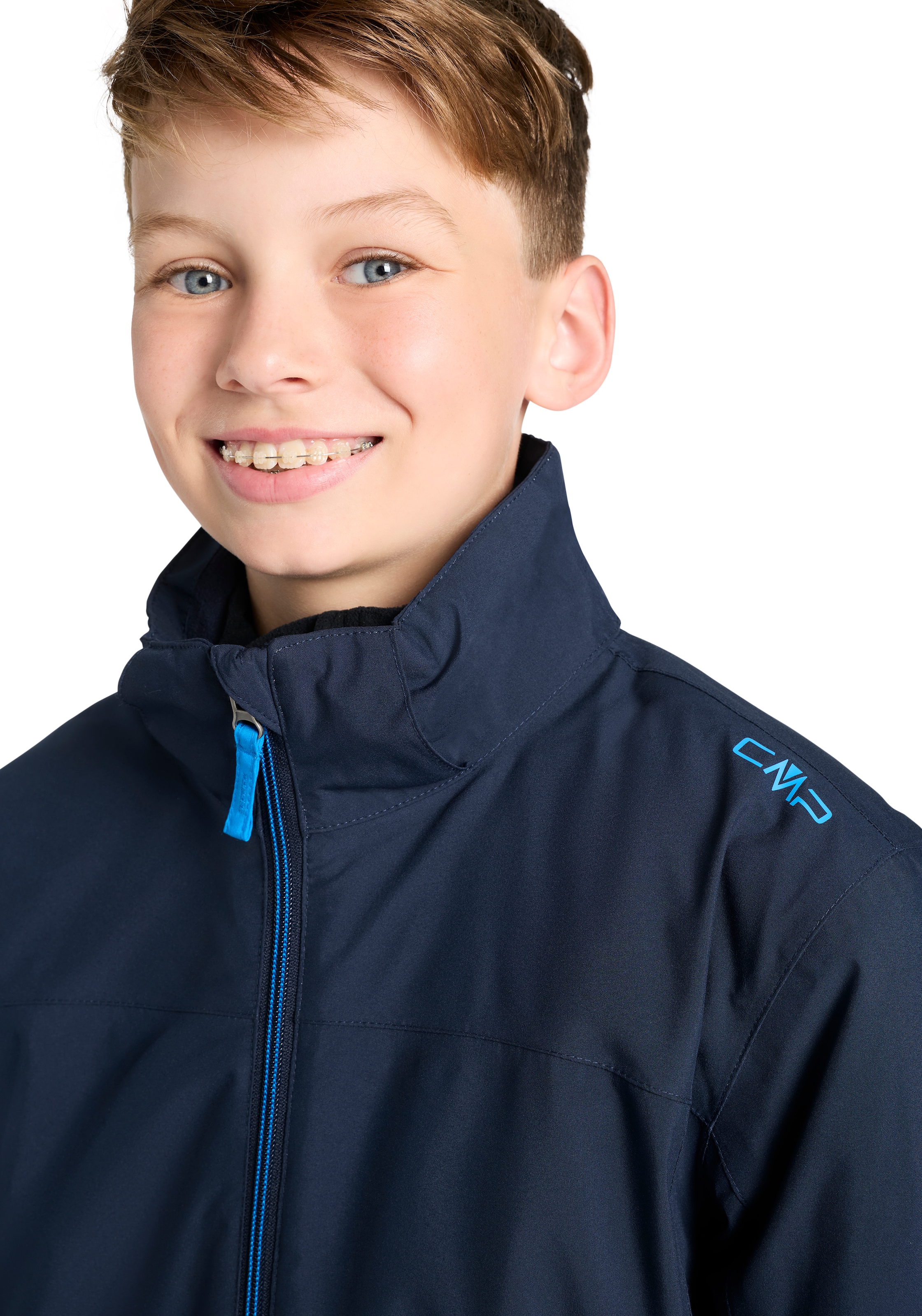 CMP Winterjacke »KID JACKET SNAPS HOOD« 1 Stk. tlg. mit Kapuze für Kinder
