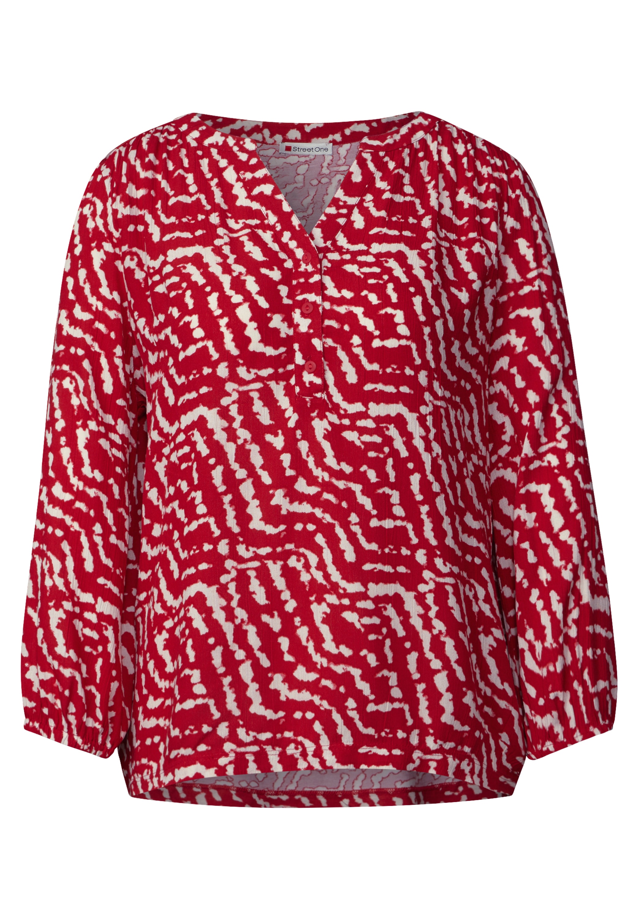 STREET ONE Blusenshirt, mit All-Over Print