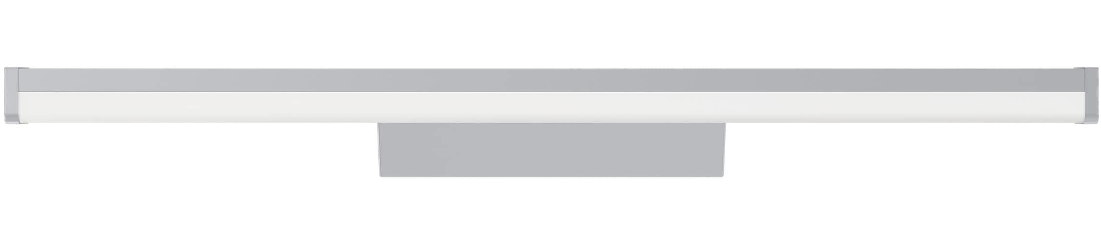 EGLO Spiegelleuchte »REGELLO-Z Spiegellampe - Kunststoff, Alu - LED - 12W - IP44« LED-Modul 1 Stk. Kaltweiß | Neutralweiß | RGB | Warmweiß Wandlampe, Badezimmerlampe, Bad, L60 x H4 x AL13 cm