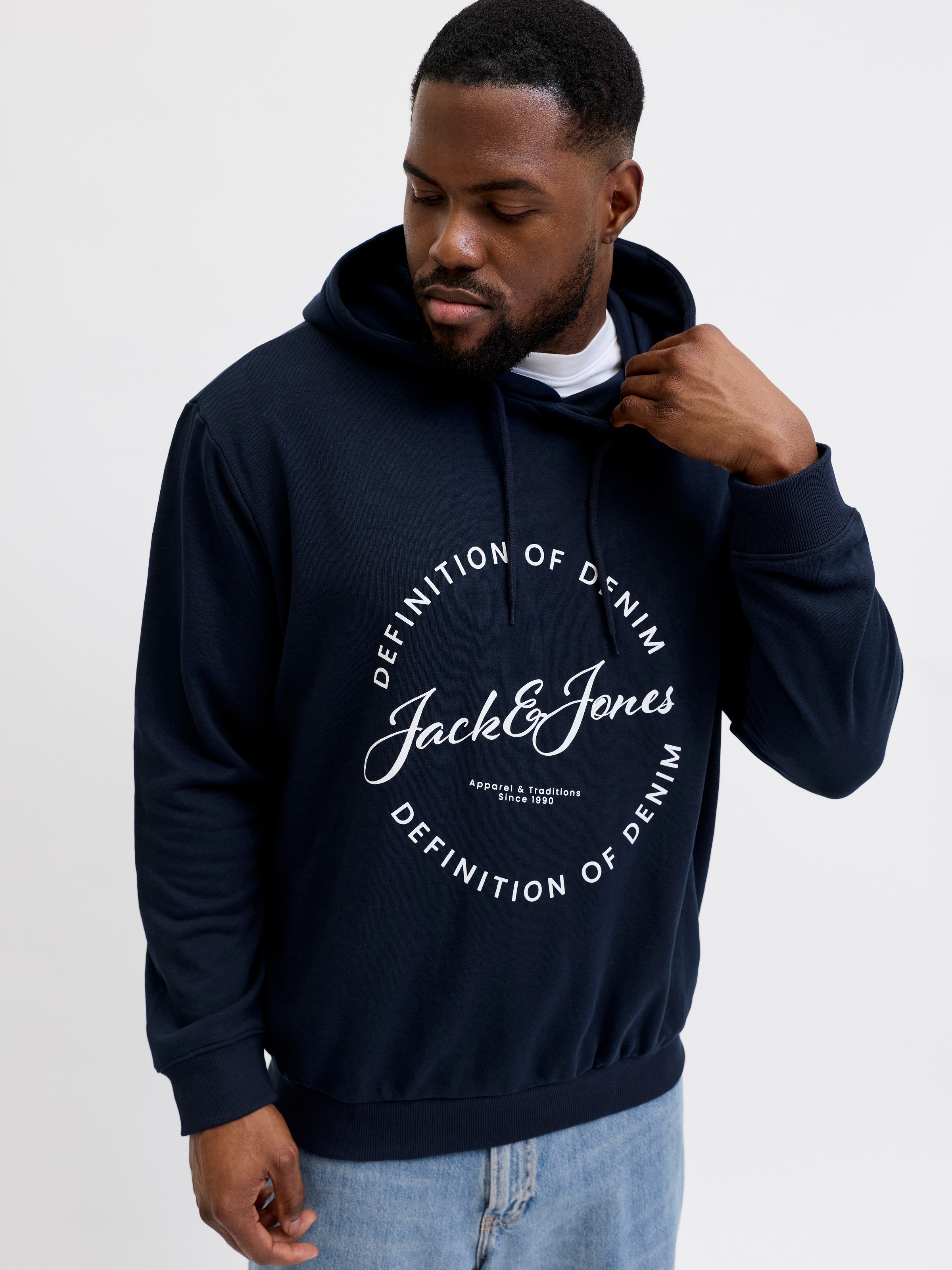 Jack & Jones PlusSize Kapuzensweatshirt »JJGRAYSON SWEAT HOOD PLS«
