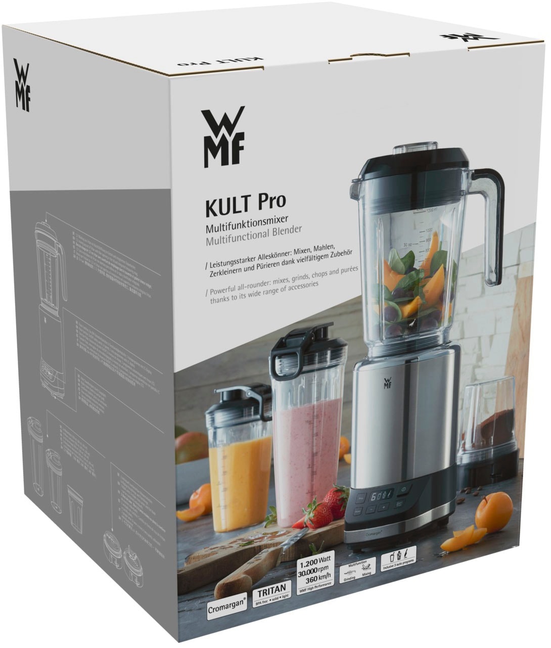 WMF Standmixer »KULT Pro Multifunktionsmixer« 1200 W