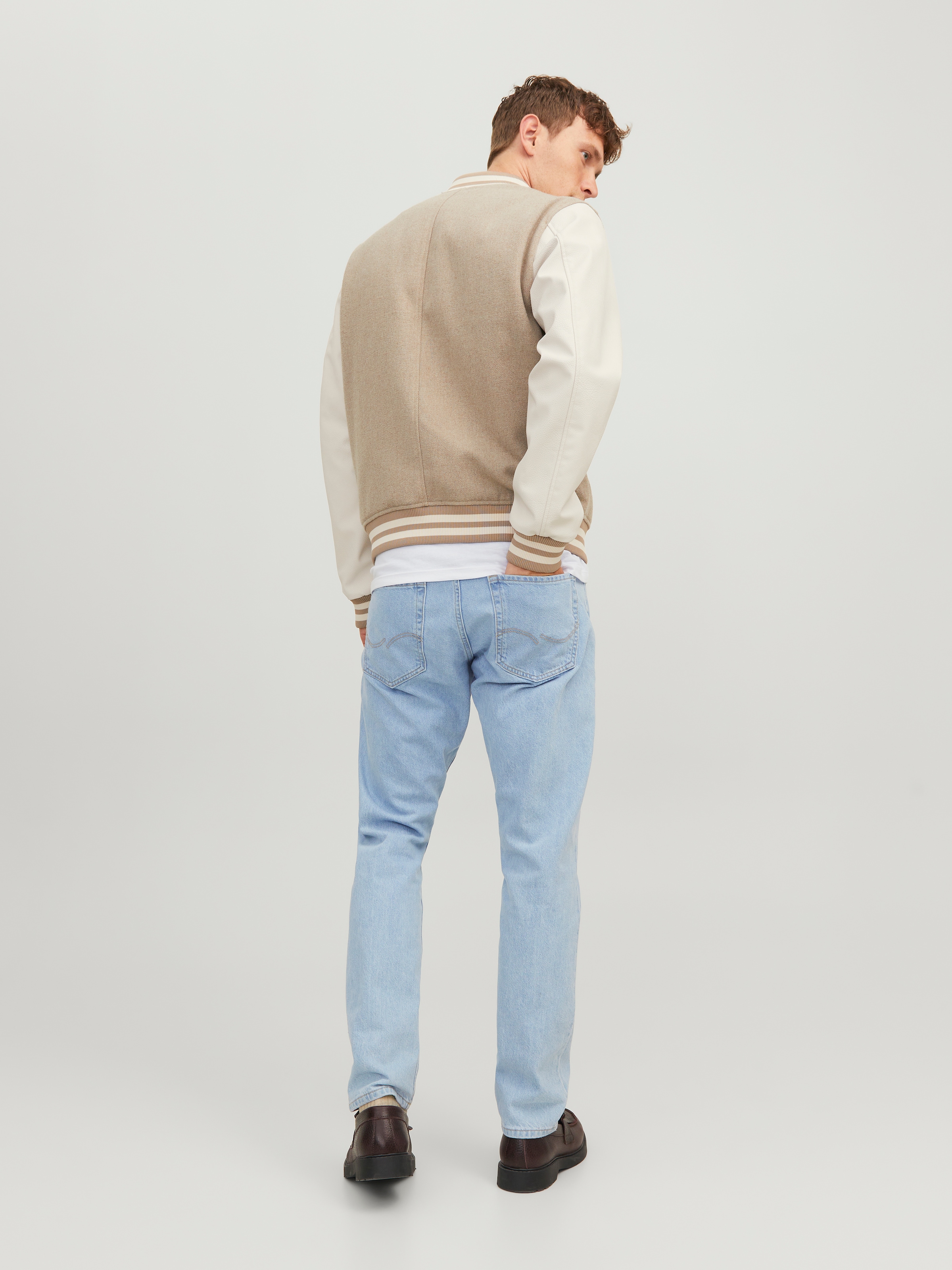 Jack & Jones Loose-fit-Jeans »JJICHRIS JJORIGINAL SQ 738 NOOS« mit Faded-Effekten