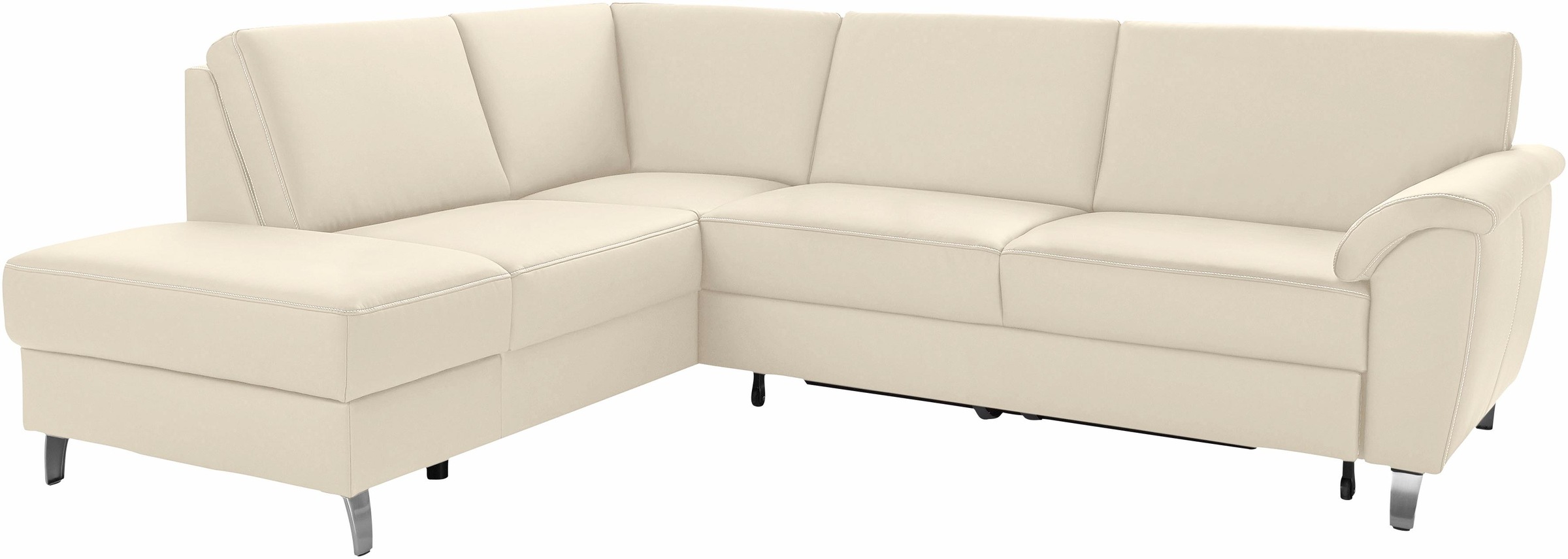 sit&more Ecksofa »Texel L-Form«, mit Federkern, wahlweise mit Bettfunktion günstig online kaufen