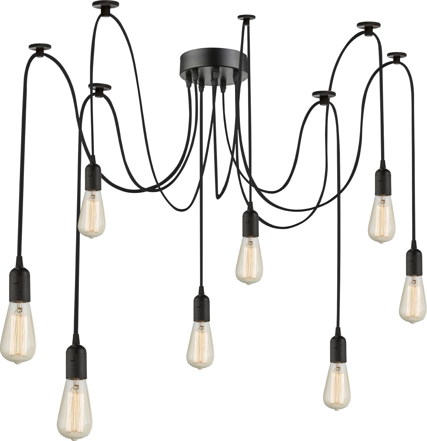 GLOBO LIGHTING Pendelleuchte »OLIVER«, Leuchtmittel E27 | ohne Leuchtmittel, Hängeleuchte, Kabel, 1,5-3,5m Länge kürzbar, E27 Fassung