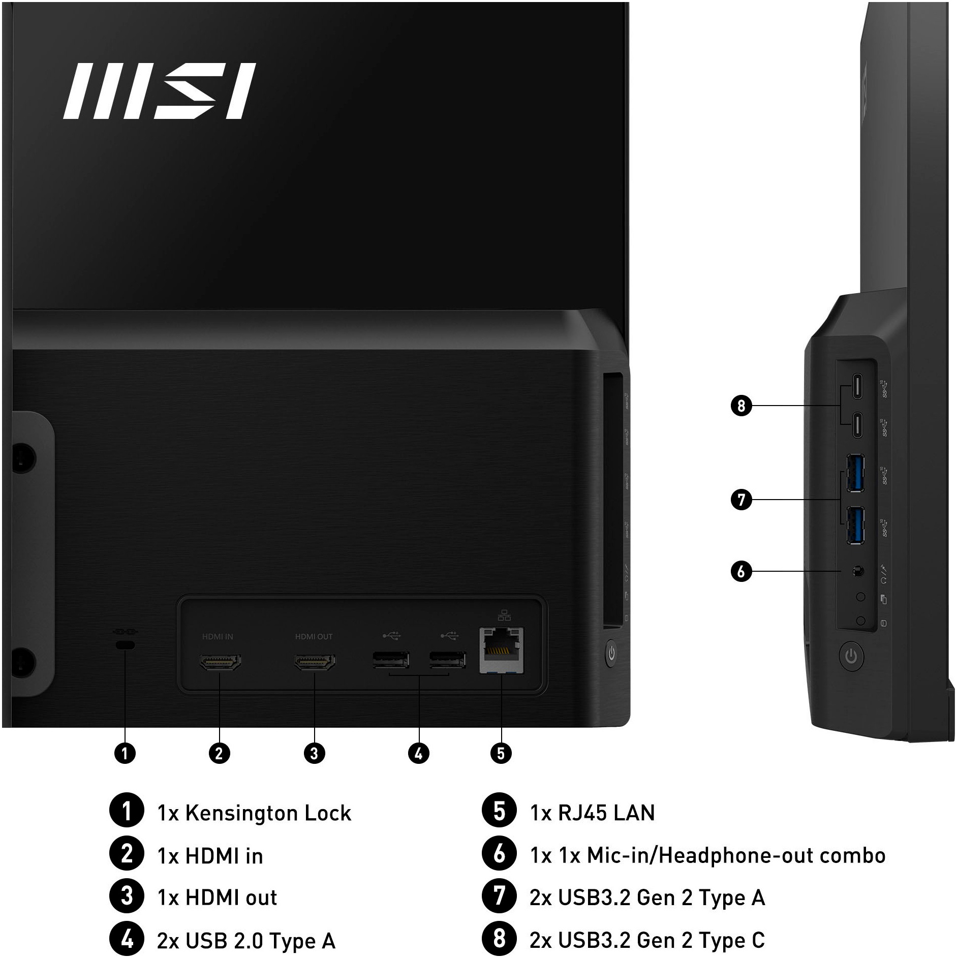 MSI All-in-One PC »Modern AM242P 1M-1870DE«
