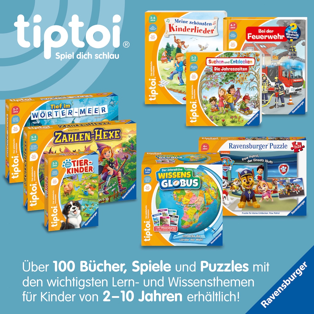 Ravensburger Puzzle »tiptoi® Puzzle für kleine Entdecker: Müllabfuhr«