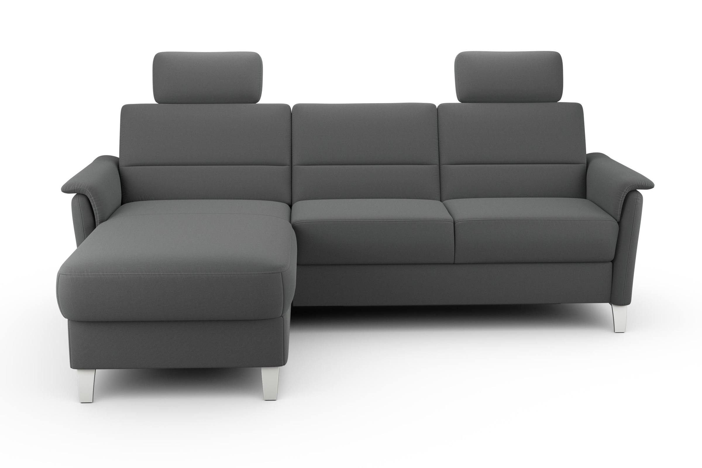 sit&more Ecksofa »Palmera L-Form«, Federkern, wahlweise mit Bettfunktion un günstig online kaufen
