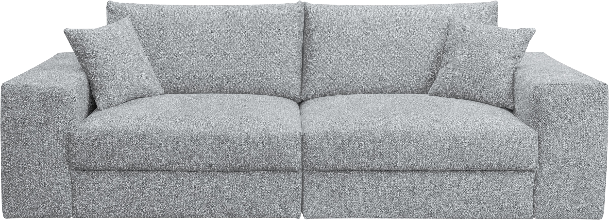 WERK2 Big-Sofa »Rozzana mit viel Platz und aktuellen Bezugsvarianten«, mit losen Rückenkissen