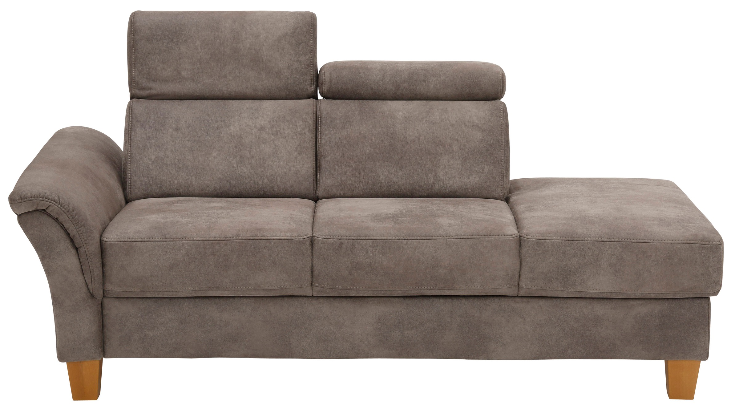 Home affaire Recamiere "Conville" incl. Kopfteilverstellung, Federkern, wah günstig online kaufen