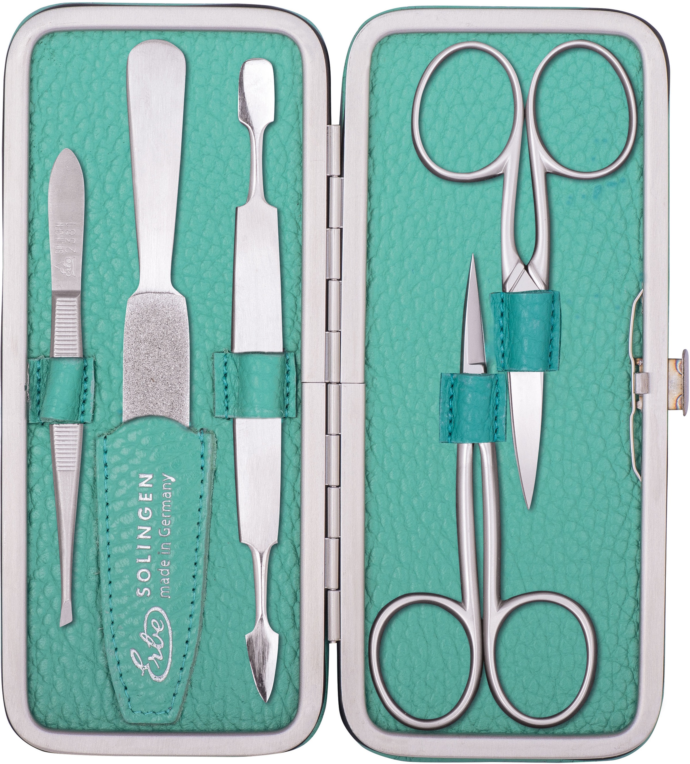 ERBE Maniküre-Etui »ERBE Maniküre Set Bügel-Etui Serie "Piemont", schwarz, günstig online kaufen