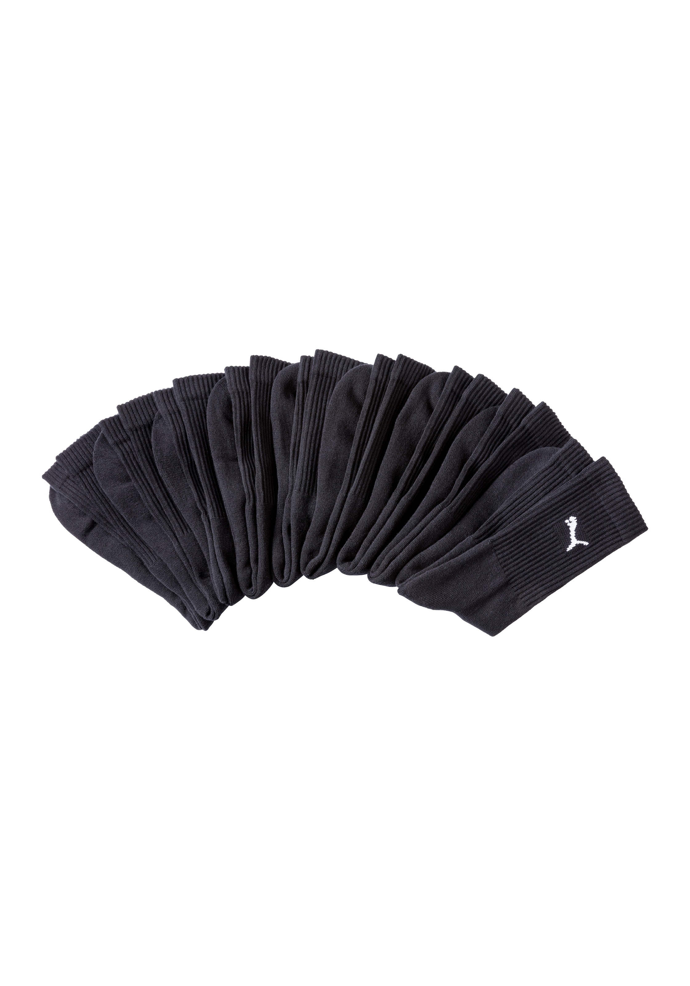 PUMA Sportsocken, (9 Paar), Tennissocken, atmungsaktiv, feuchtigkeitsregulierend