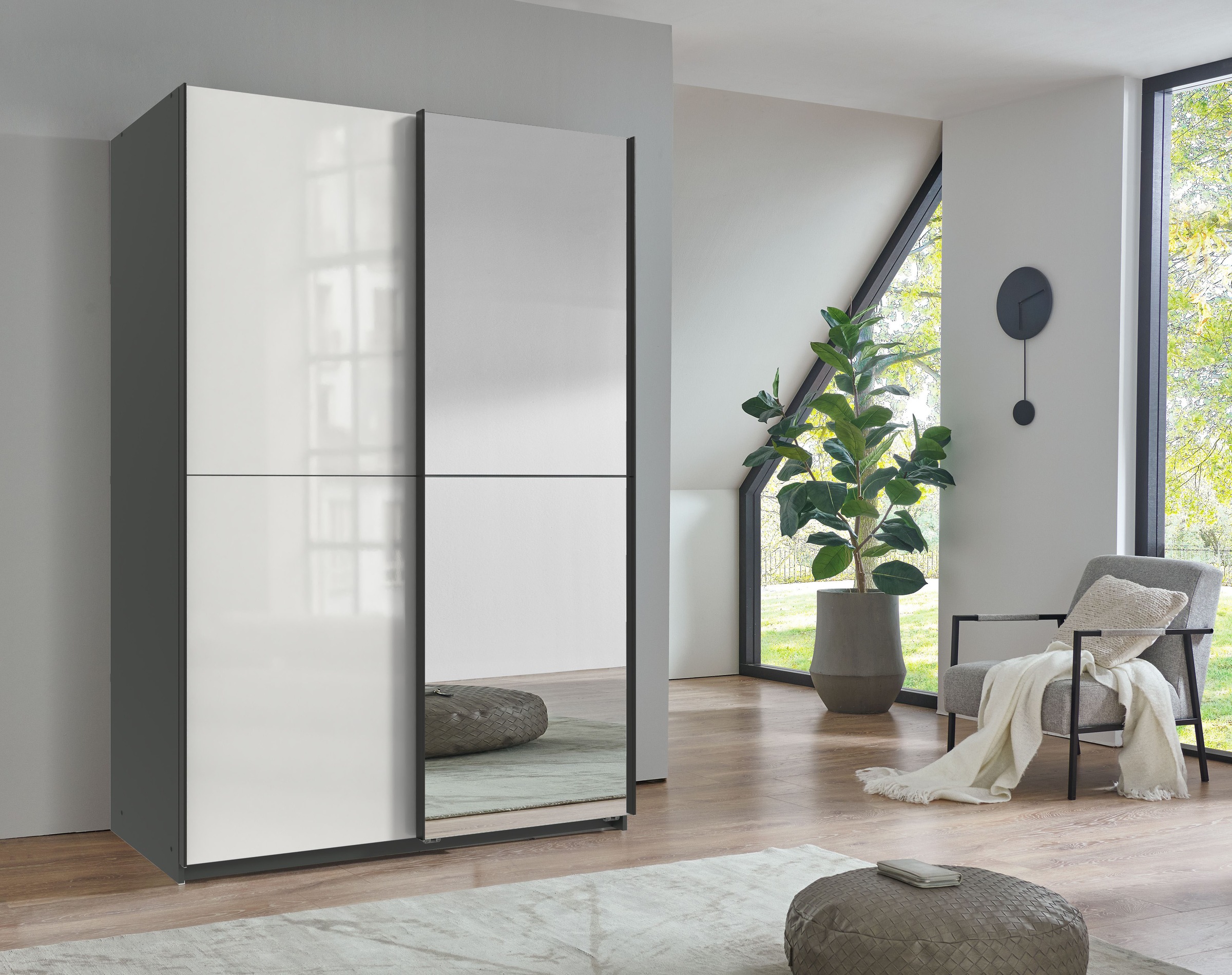 Wimex Kleiderschrank »Mugano, B/T/H 135 oder 180/65/198cm, Made in Germany« günstig online kaufen