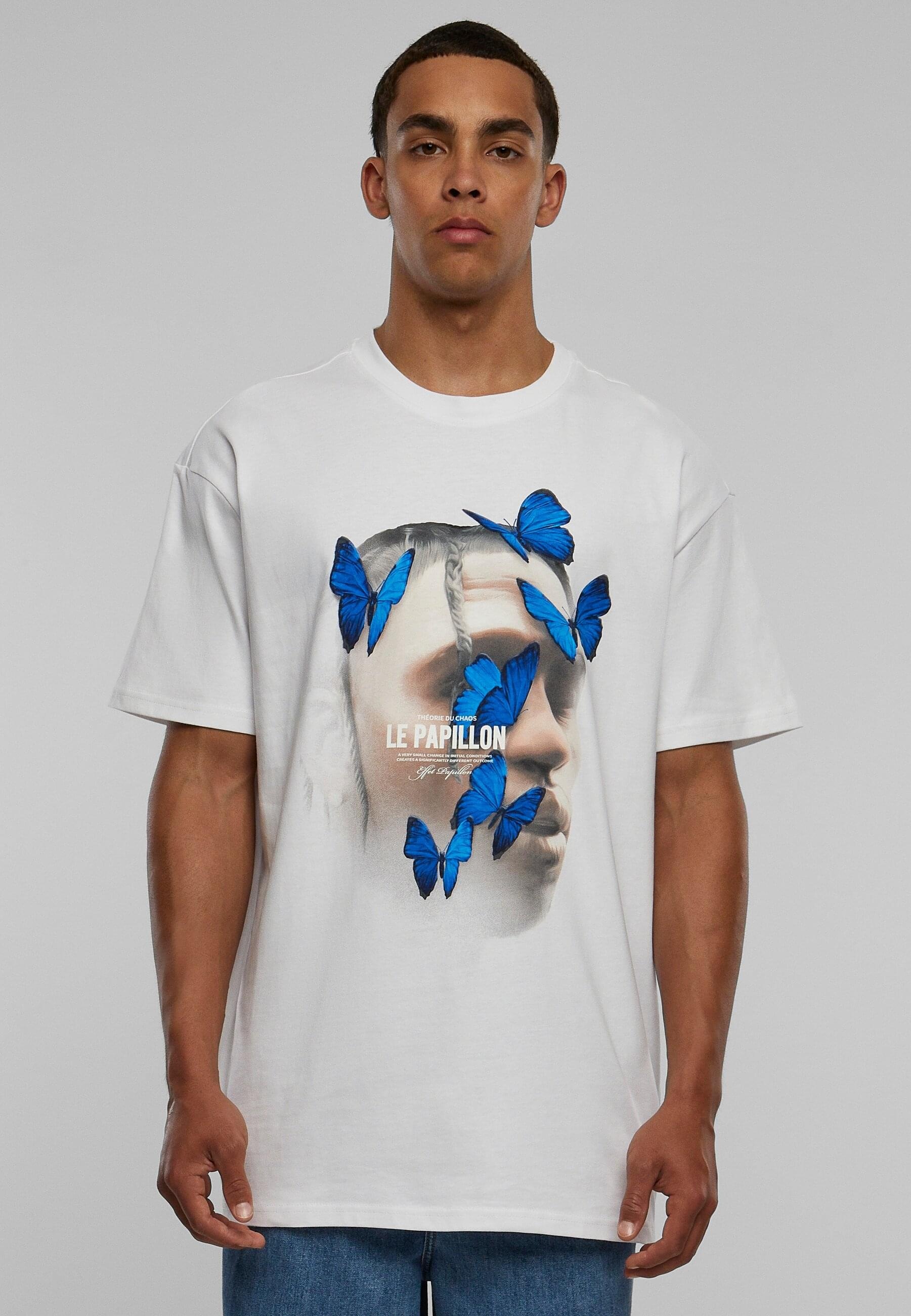 Upscale by Mister Tee Kurzarmshirt »Upscale by Mister Tee Herren Le Papillon Oversize Tee« 1 Stk.