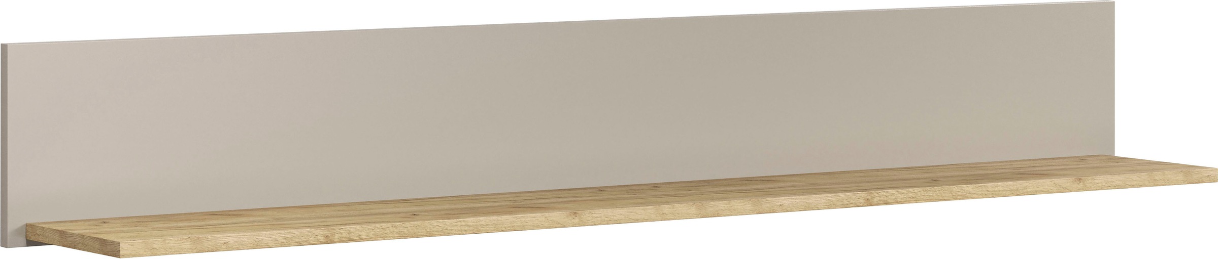 Places of Style Wandboard »San Pedro«, (1 St.), Wandregal, Bücherleiste mit den Maßen (B/T/H) 140/22/20 cm