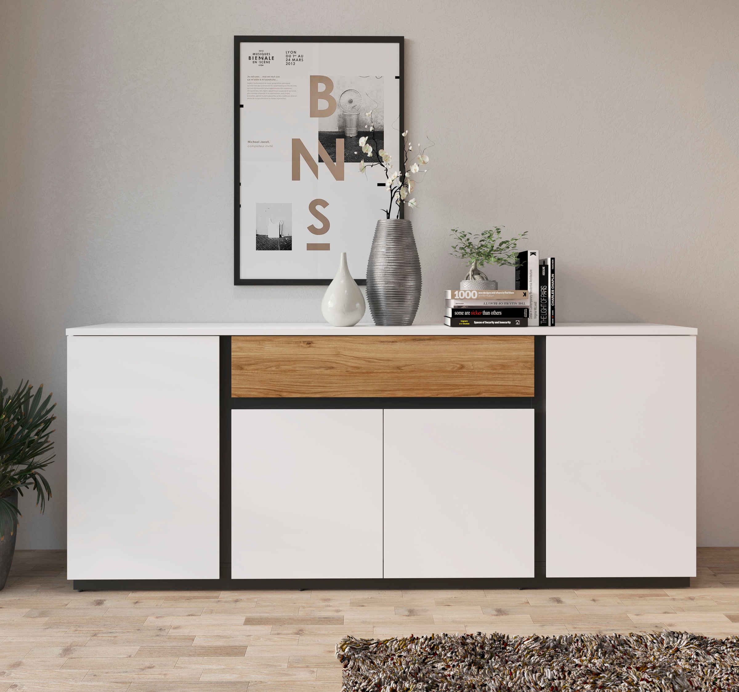Home affaire Sideboard »Novena« Breite 209 cm
