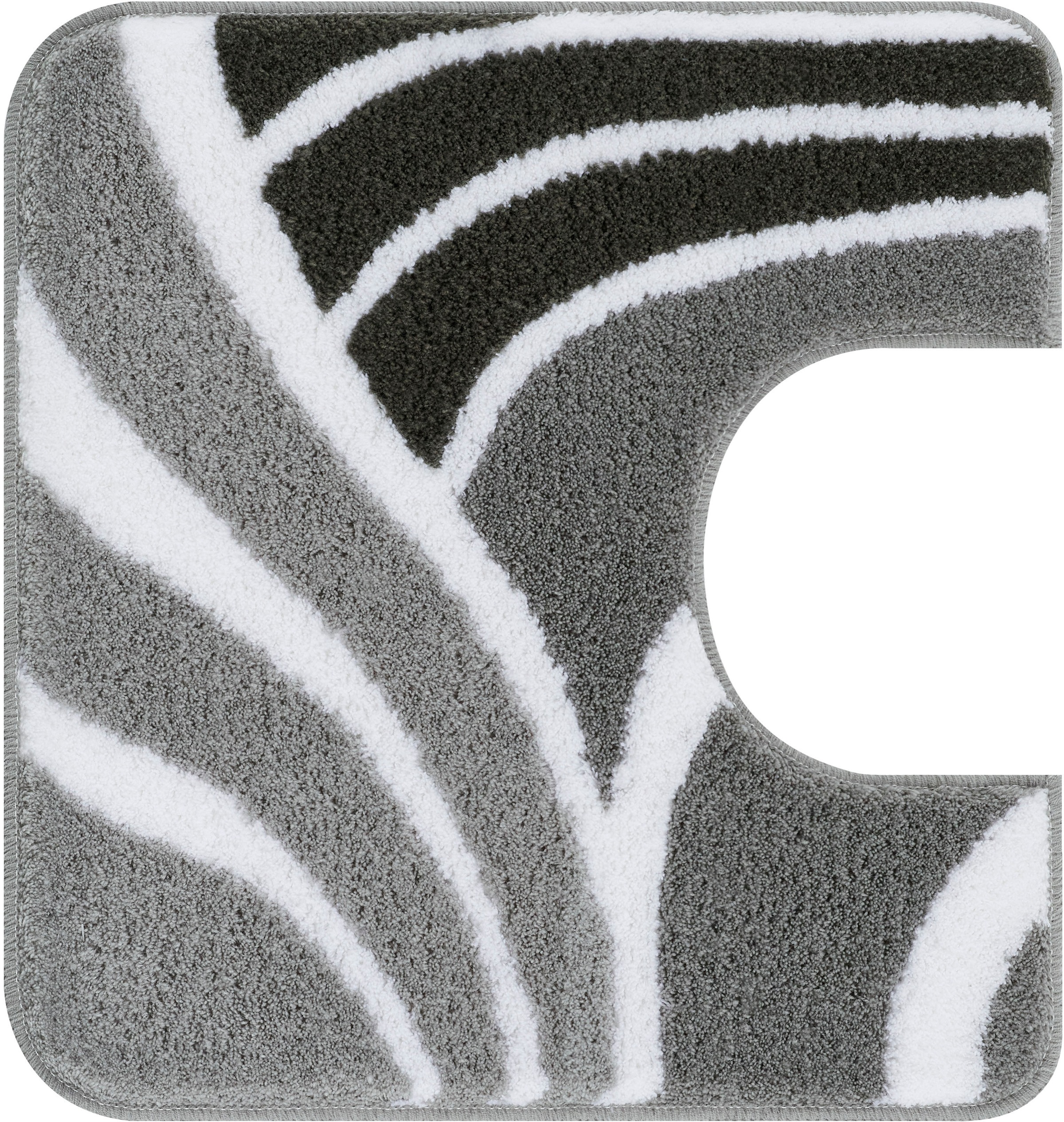 Kleine Wolke Badematte »Flame« Höhe 15 mm rutschhemmend beschichtet fußbode günstig online kaufen