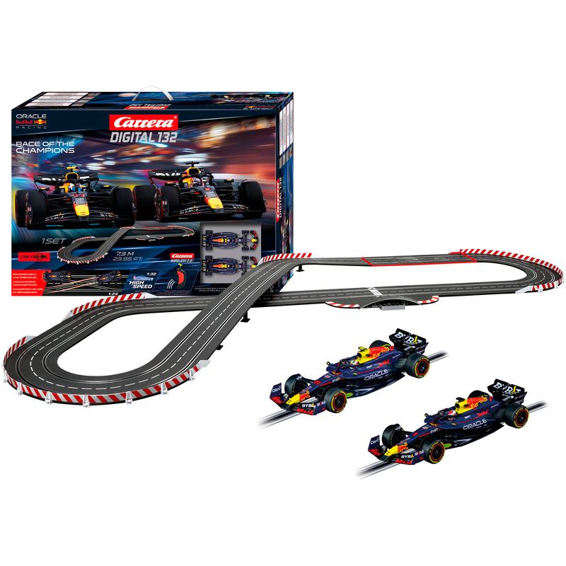 CARRERA Autorennbahn »Carrera Digital 132 Oracle Red Bull Racing Race of the Champions« bunt
