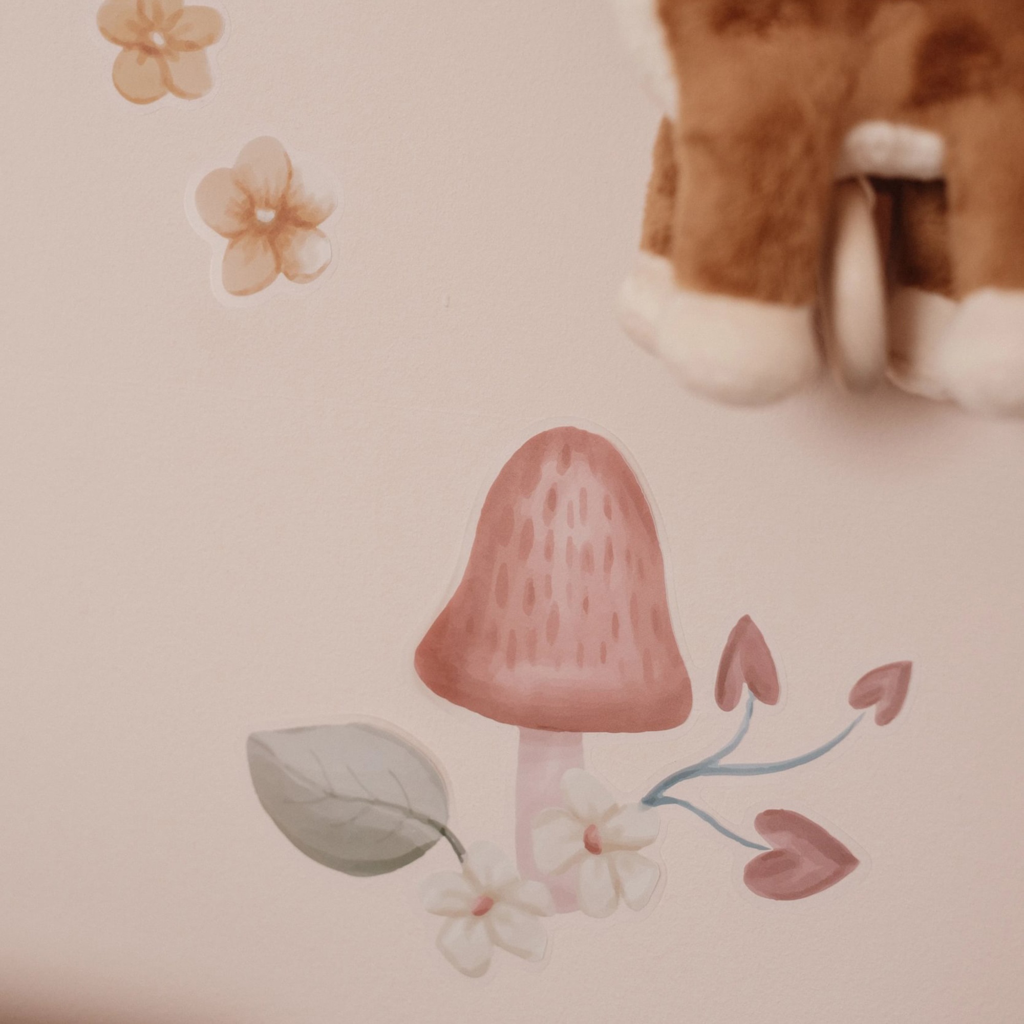 LITTLE DUTCH Wandtattoo »Wandsticker Set Fairy Garden A4 (3x St.)«, (Set, 3 St.), 3x A4-Format