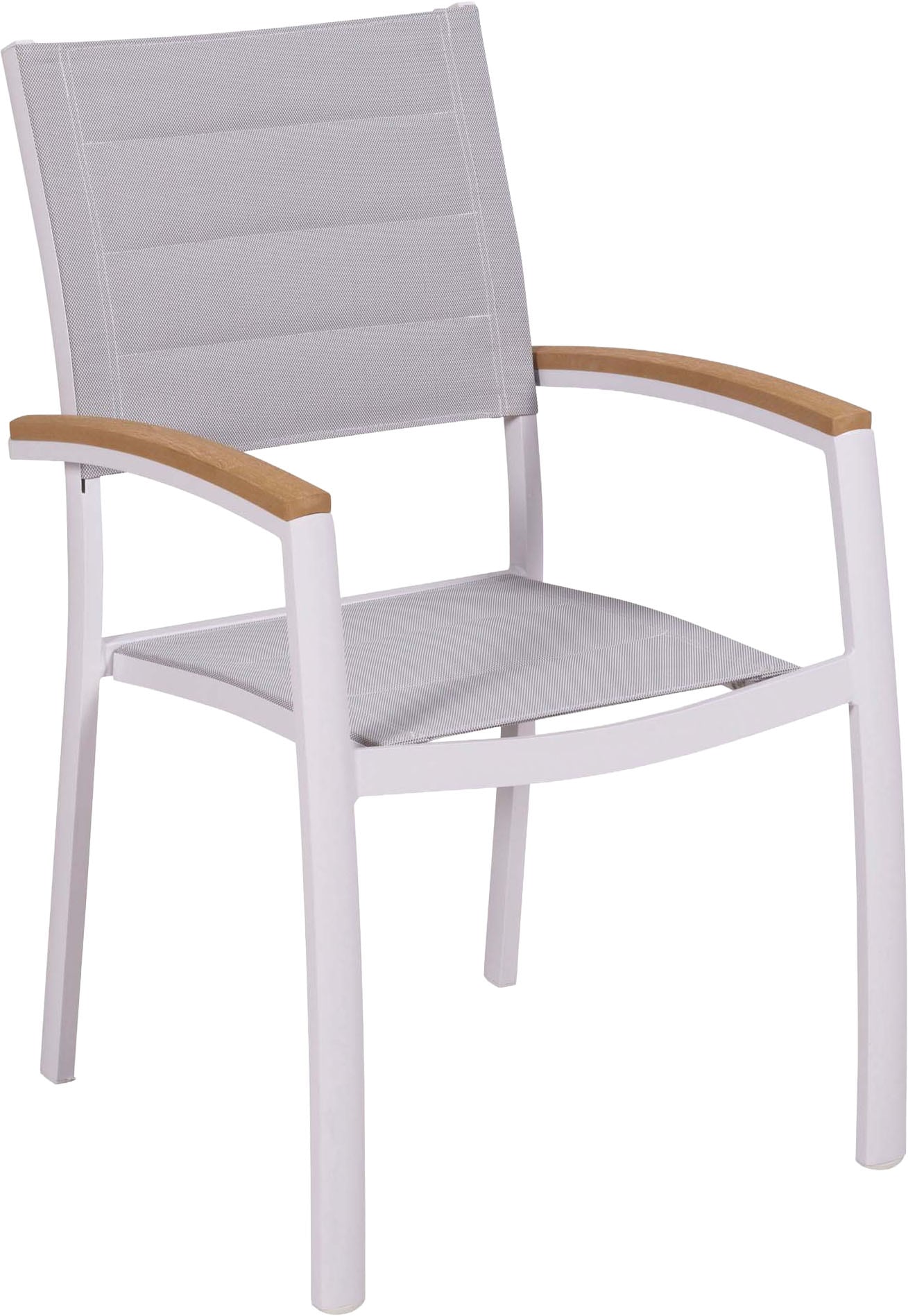 MERXX Gartensessel »Pisa« Set, 2 Stk. tlg. Armlehnen aus Kunststoff