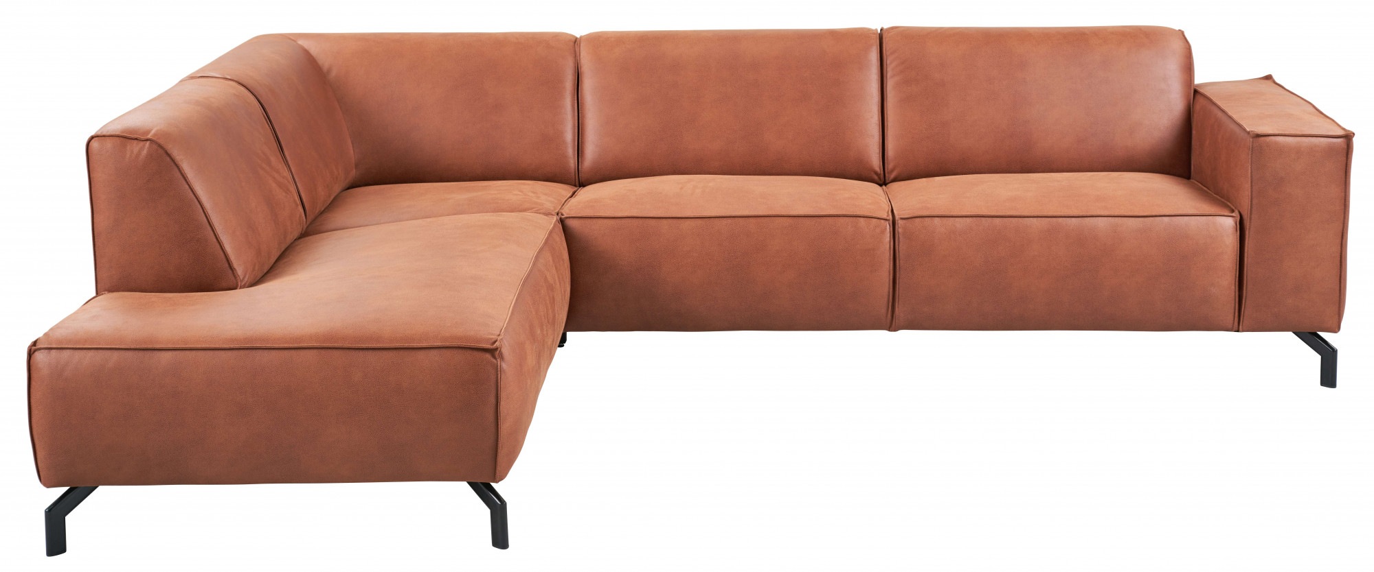 PLACES OF STYLE Ecksofa »Lorcan, Breite 275 cm, weiches Sitzgefühl« Massivh günstig online kaufen