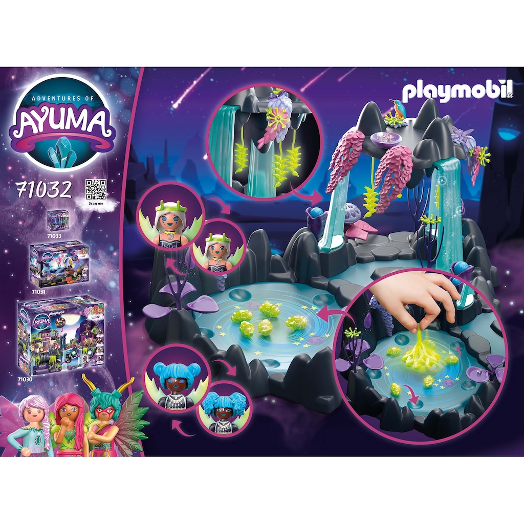 Playmobil® Konstruktions-Spielset »Moon Fairy Quelle (71032), Adventures of Ayuma«, (84 St.), Made in Europe