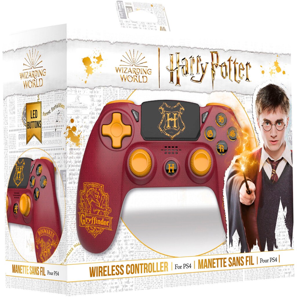 Freaks and Geeks PlayStation 4-Controller »Harry Potter Slytherin Wireless«