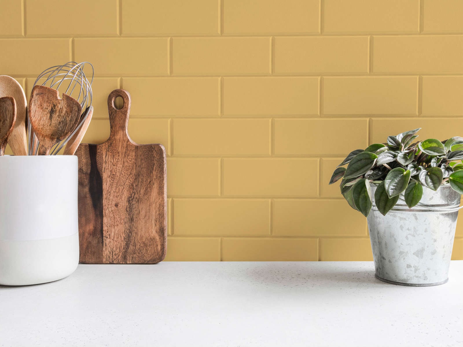 A.S. Création Wand- und Deckenfarbe »Seidenmatt Innenfarbe THE COLOR KITCHEN« für Wohnzimmer Schlafzimmer Flur Küche, versch. Gelbtöne