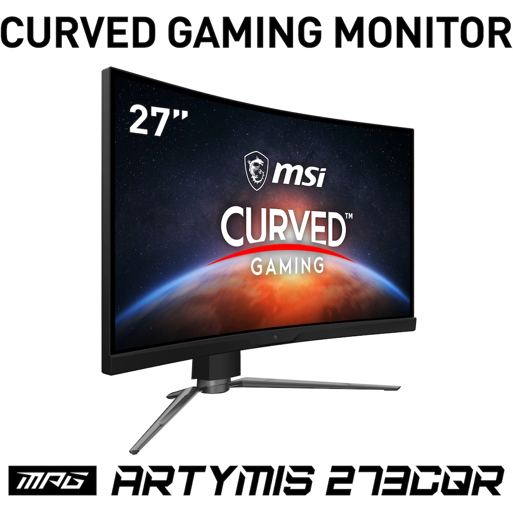 MSI Gaming-Monitor »MPG ARTYMIS 273CQRXDE-QD«, 69 cm/27 Zoll, 2560 x 1440 px, WQHD, 1 ms Reaktionszeit, 240 Hz