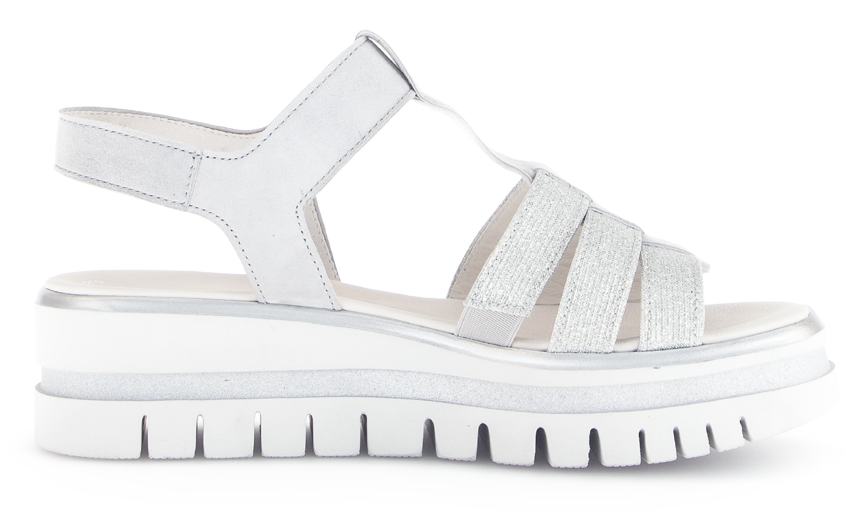 Gabor Sandalette, Plateau, Sommerschuh, Riemchensandale mit Best Fitting-Ausstattung