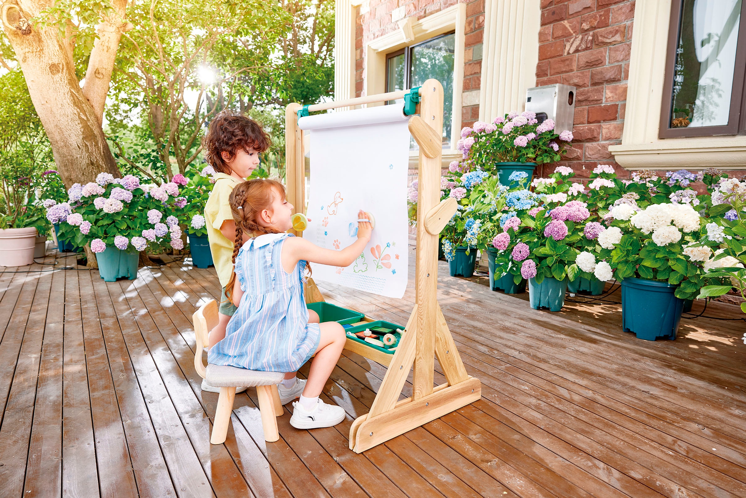 Hape Kreativset »Stempel-Set Wunder der Natur«