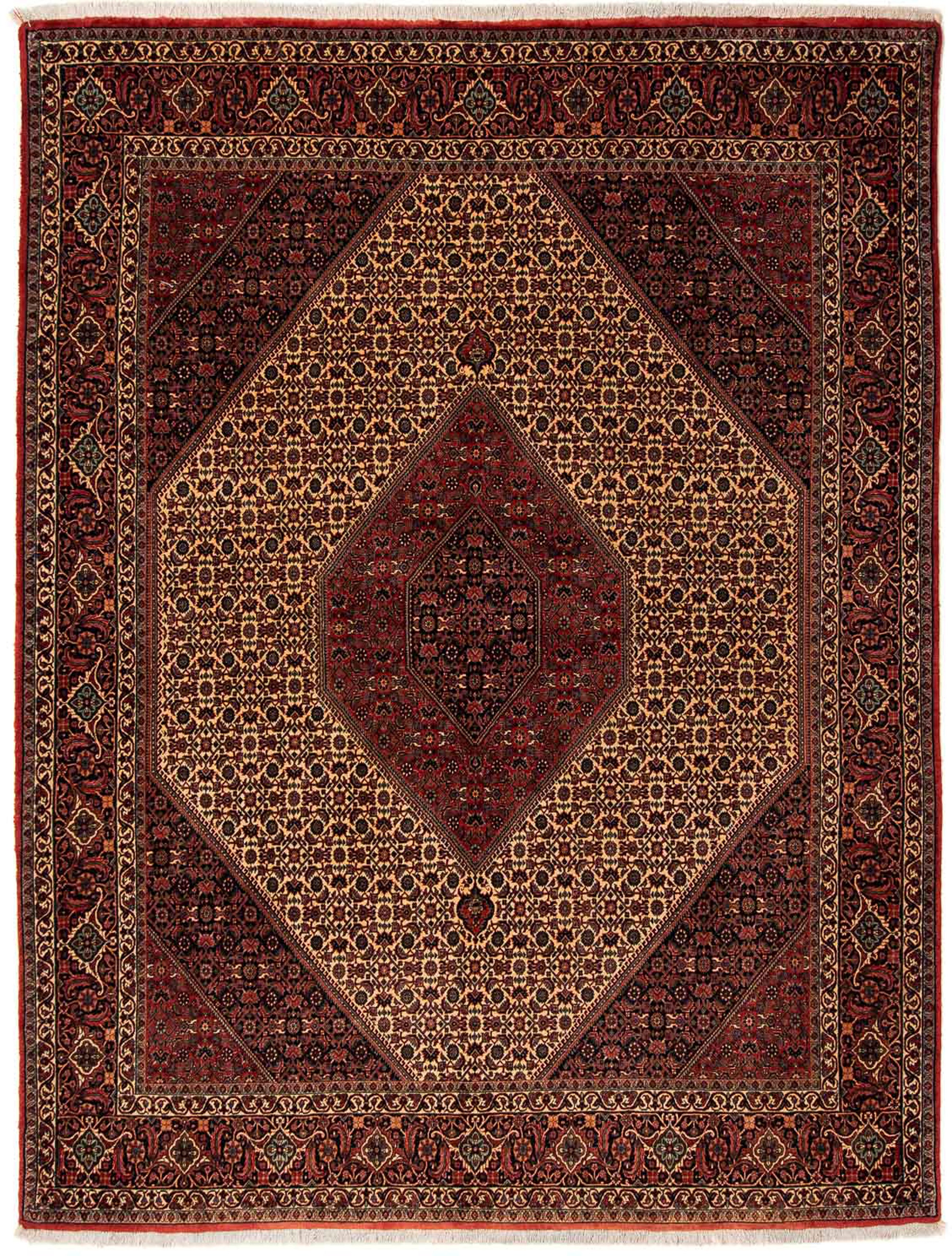 morgenland Orientteppich »Perser - Bidjar - 250 x 200 cm - dunkelrot«, rech günstig online kaufen