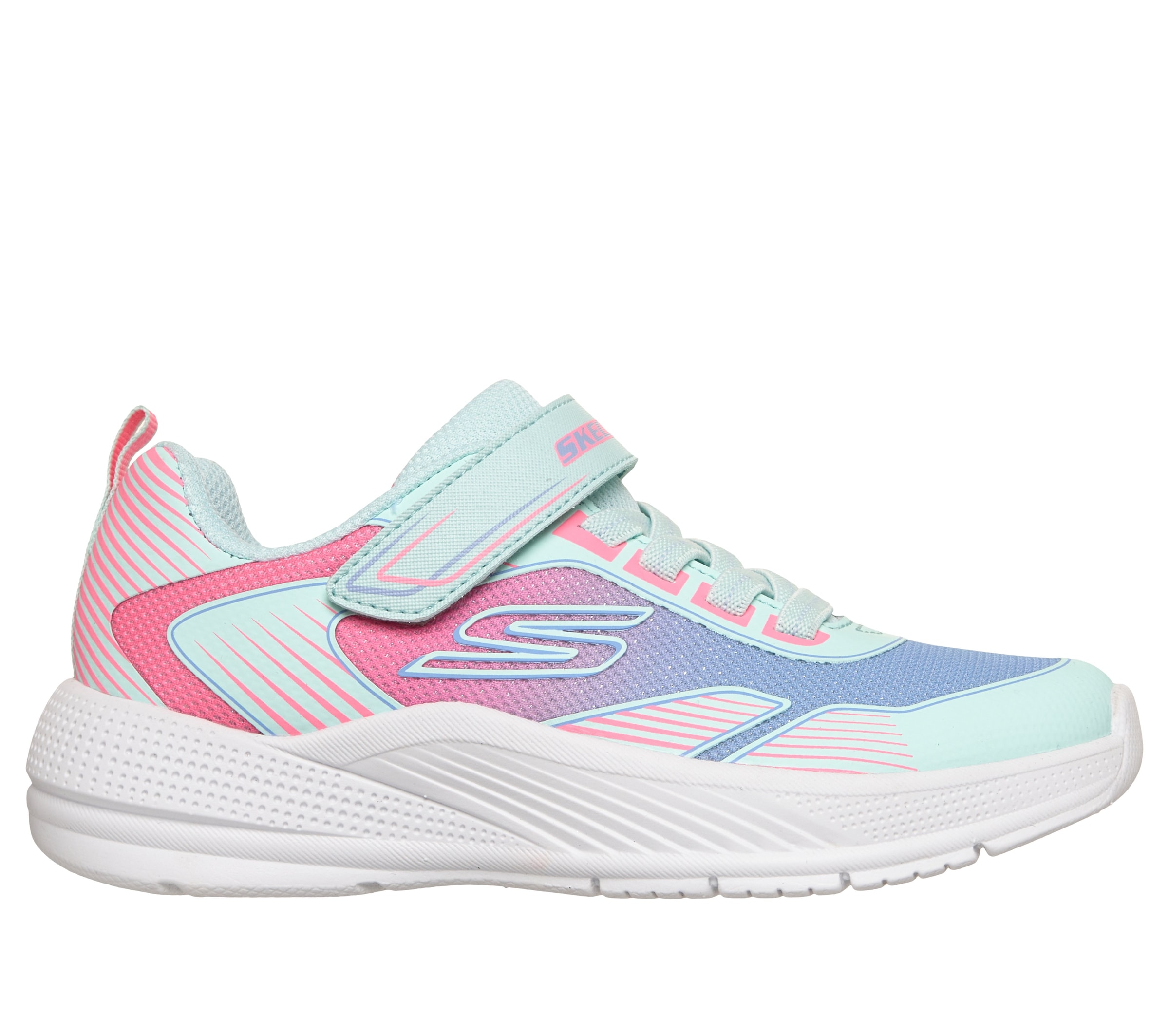 Skechers Sneaker »MICROSPEC ADVANCE«  Freizeitschuh mit Klettverschluss, Größenschablone zum Download