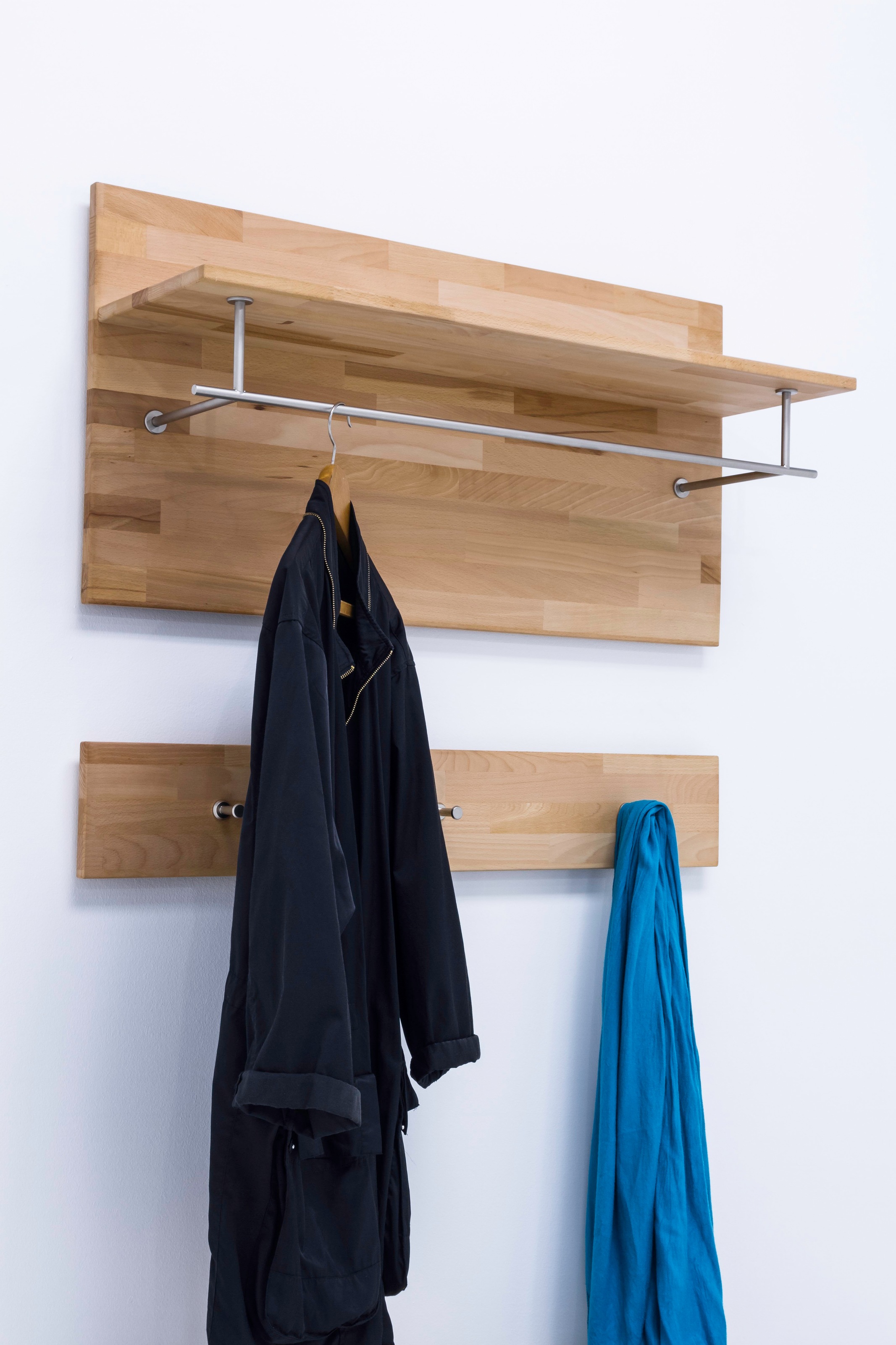 MCA living Garderobenpaneel »Fenja Paneel mit Boden, Schlüsselpaneel, Wandp günstig online kaufen