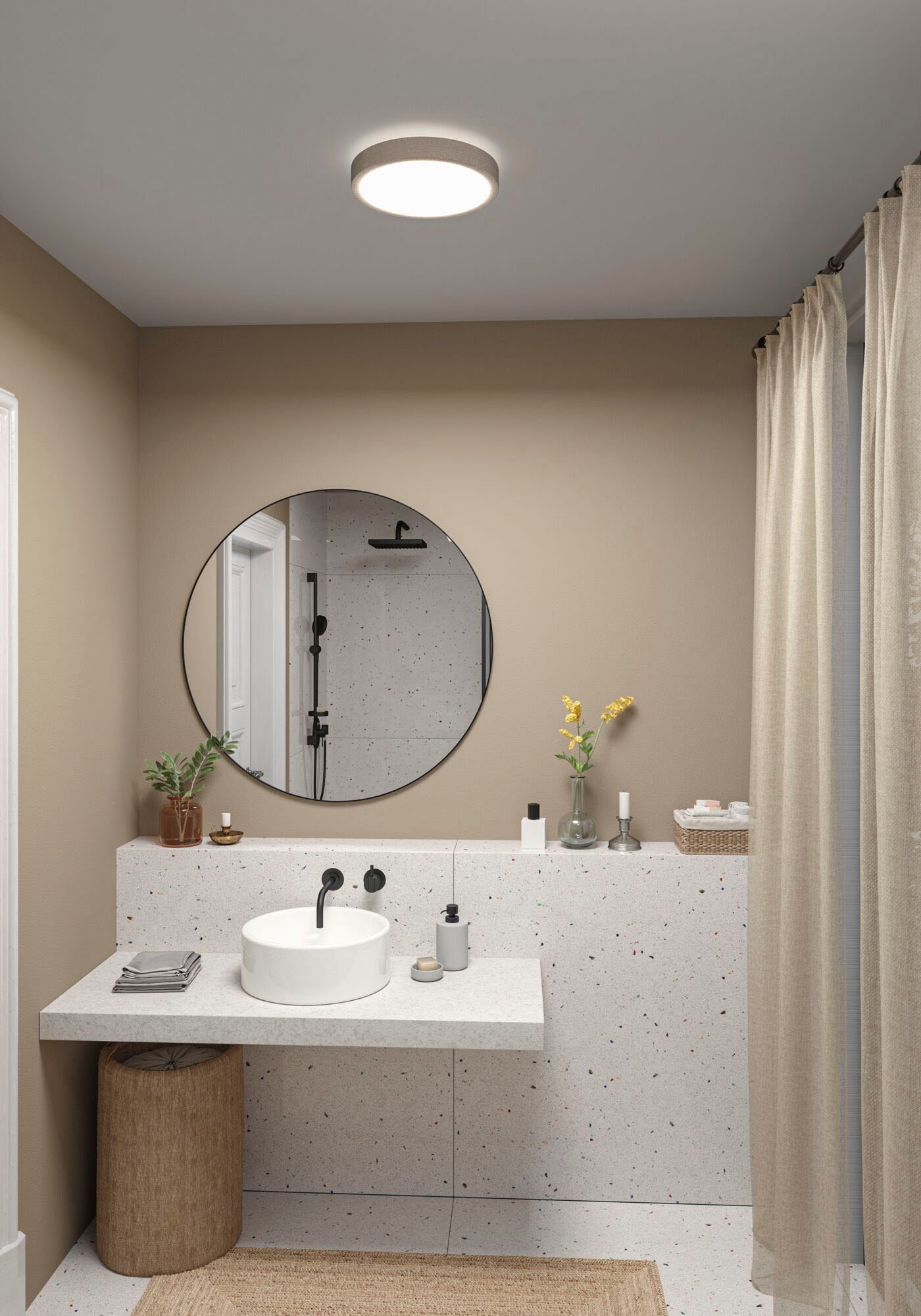 Paulmann LED Panel »Cosara 15W 4000K 300mm IP44«, 1 flammig