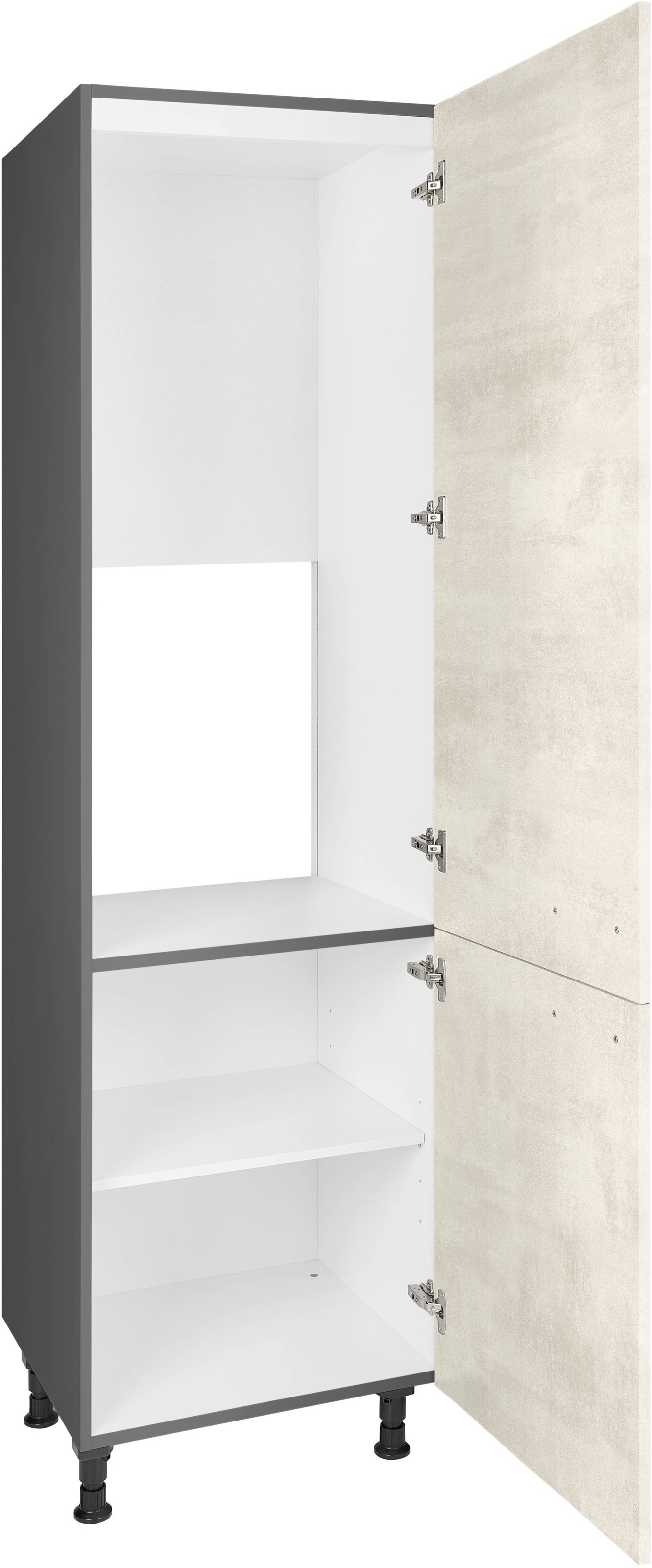 nobilia Kühlumbauschrank ""Riva", mit zwei Türen und zusätzlichem Einlegebo günstig online kaufen