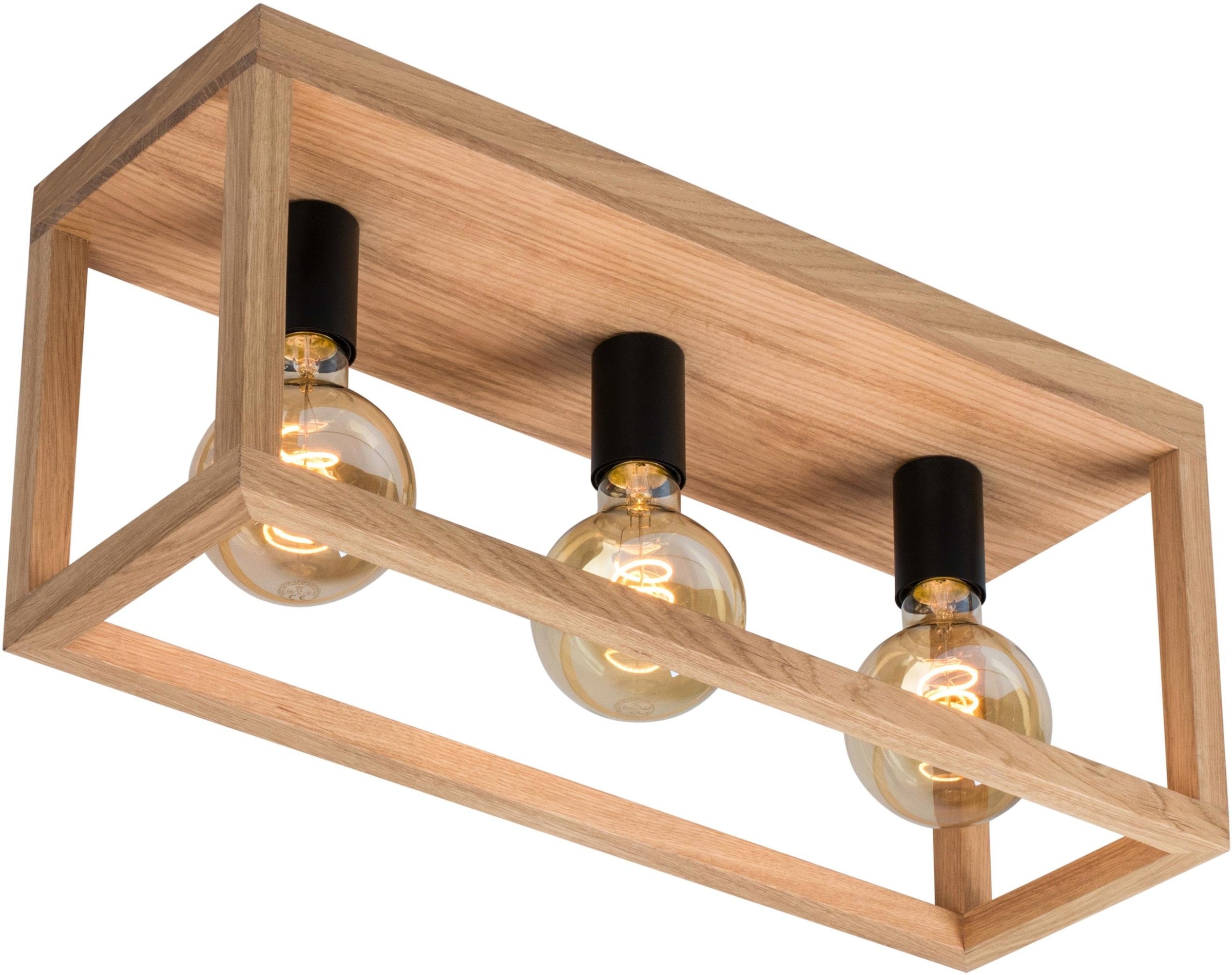 SPOT Light Deckenleuchte »KAGO«, 3 flammig, Leuchtmittel E27   ohne Leuchtm günstig online kaufen