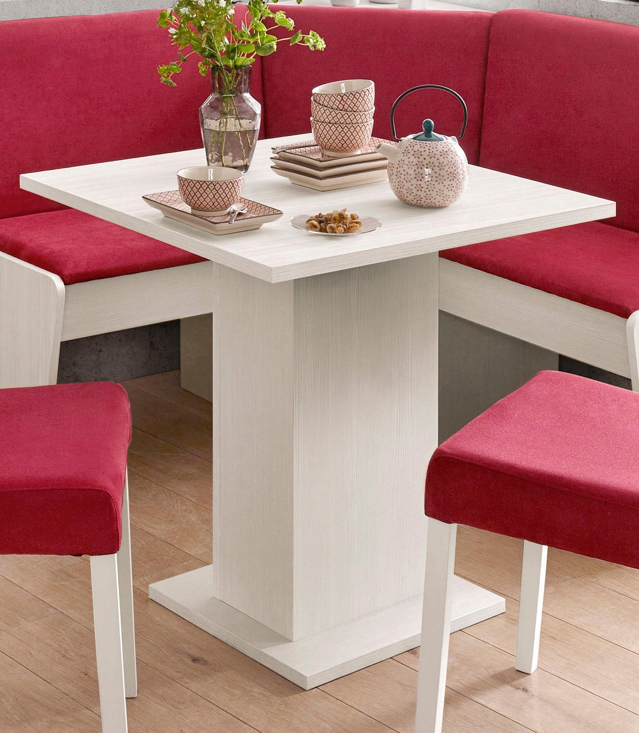 2. Bild von Home affaire Säulen-Esstisch »Luce«, Breite 68 oder 110 cm